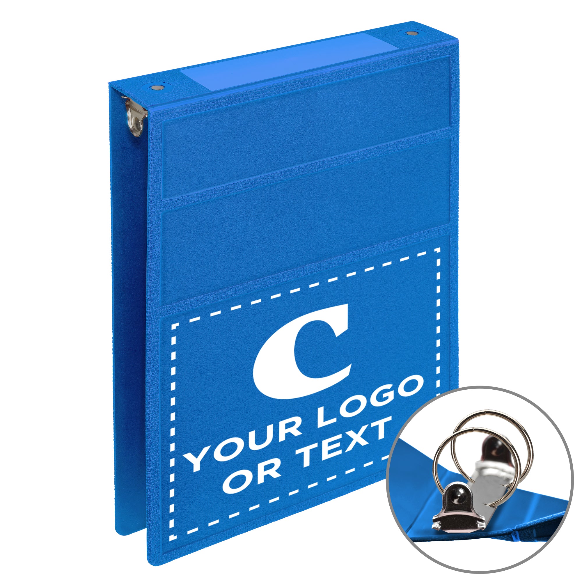 Custom 1.5-Inch Binder with Logo – Heavy Duty Top-Opening