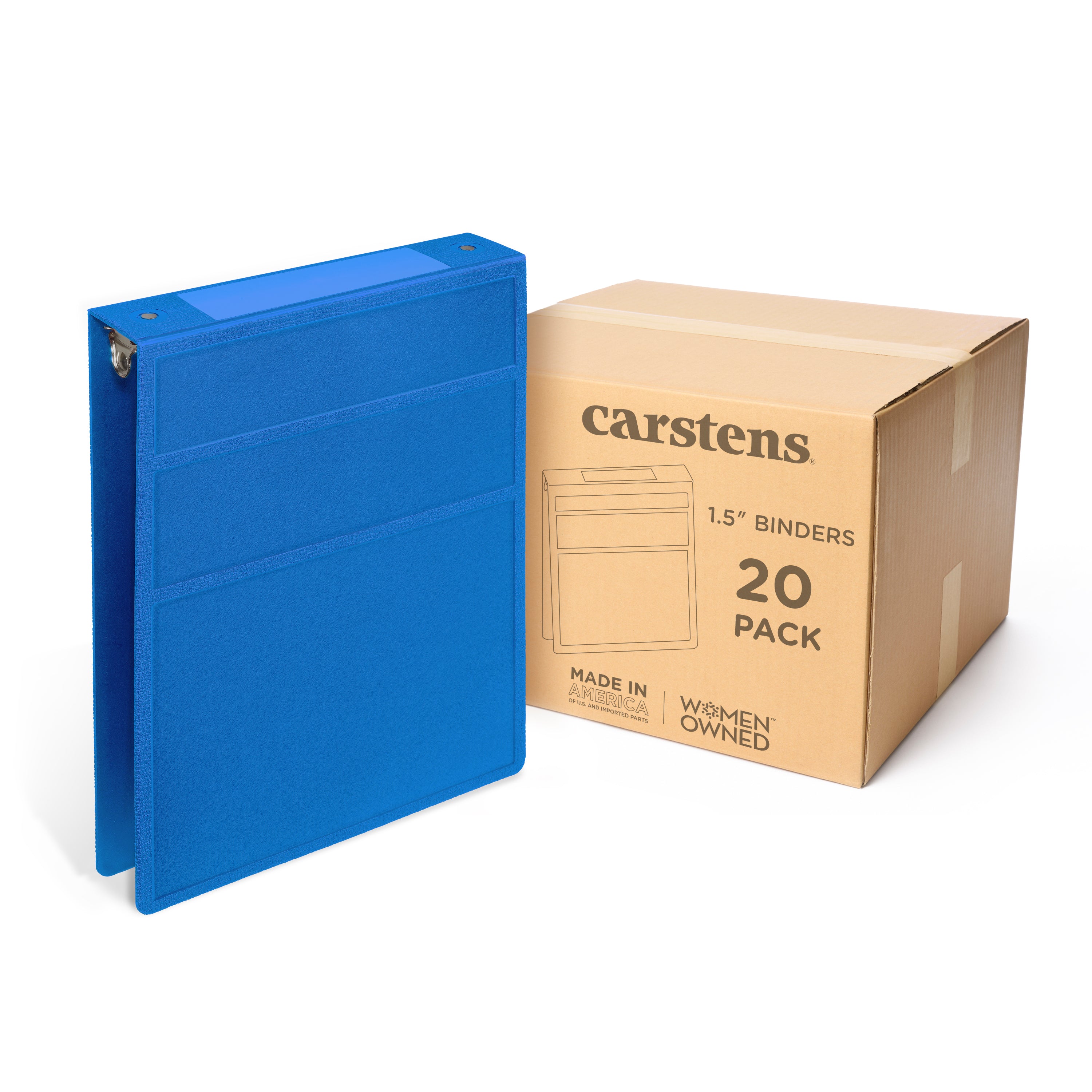 1.5-Inch Heavy Duty 3-Ring Binder for Medical Charting - Top Opening