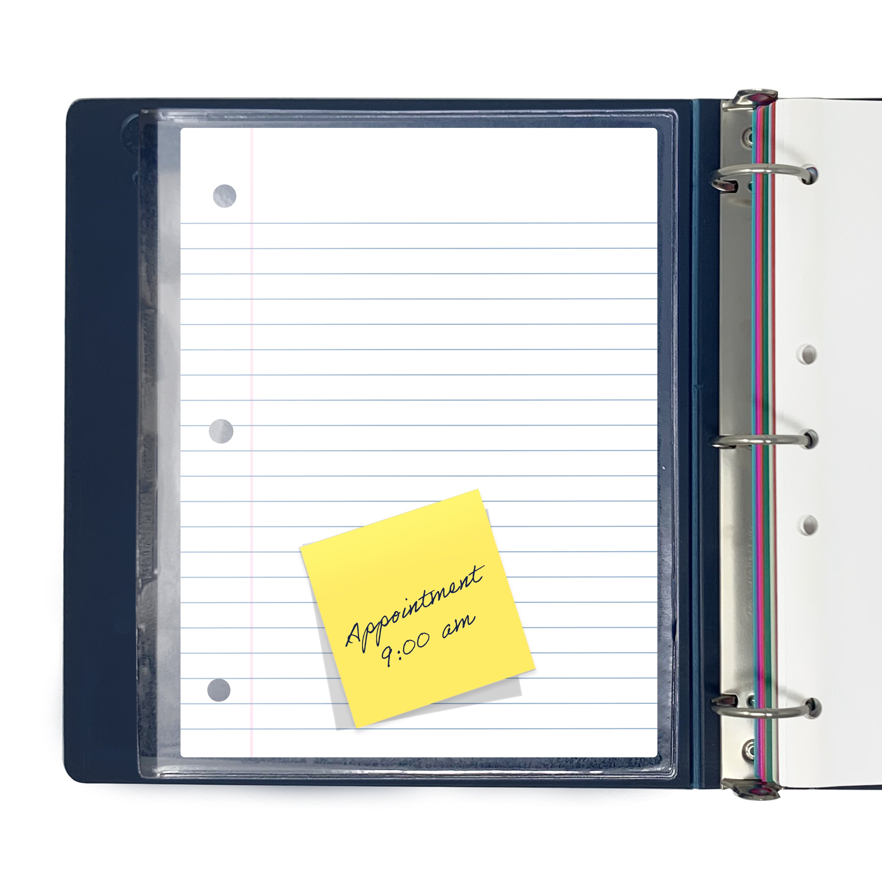 Full Page Self Adhesive Binder Pockets