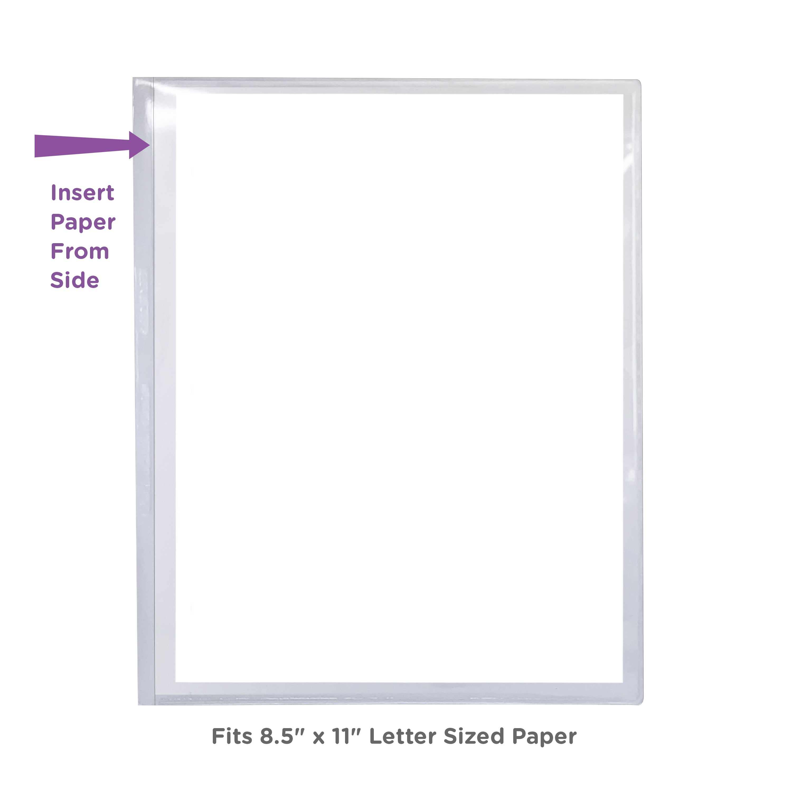 Full Page Self Adhesive Binder Pockets