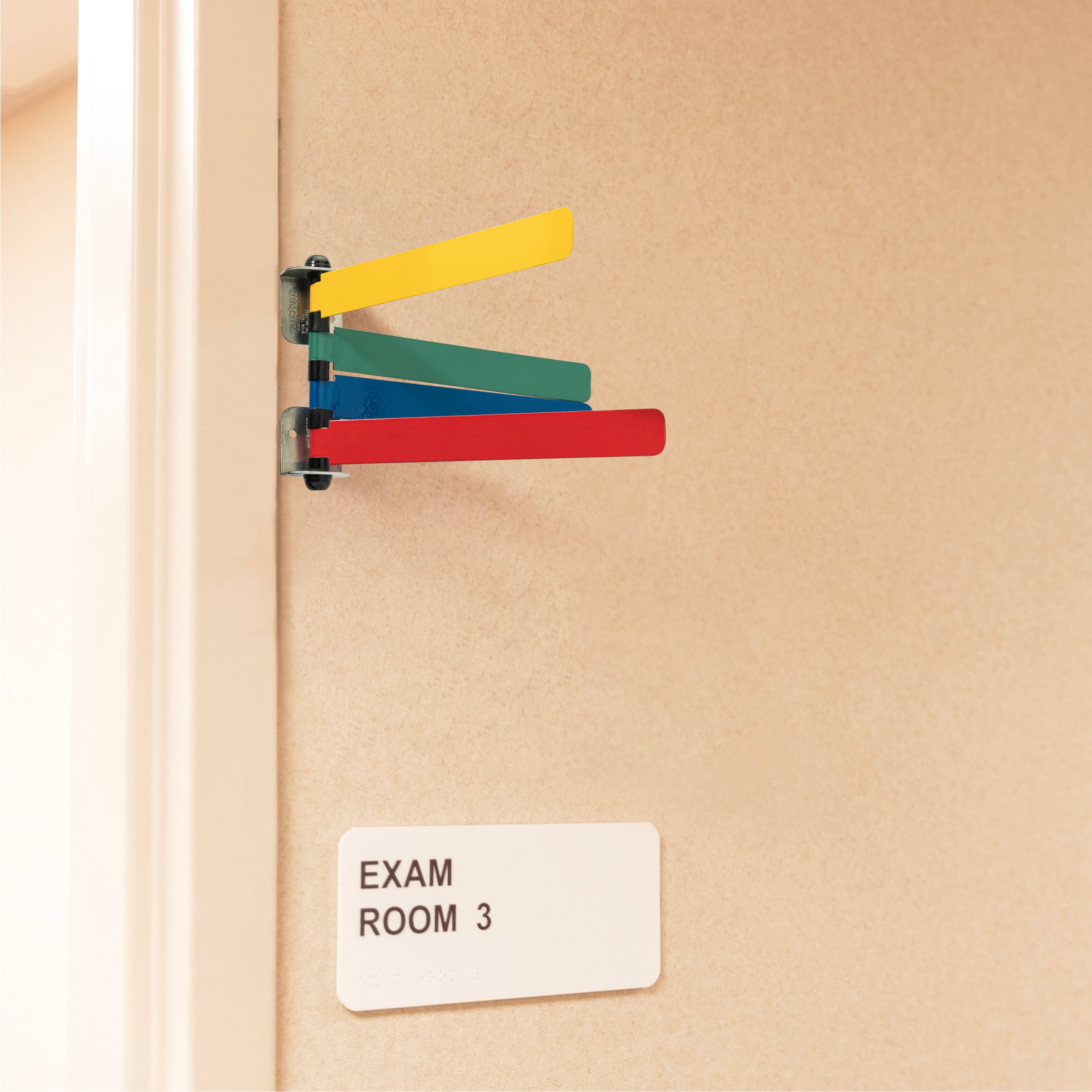 Custom Color Exam Room Flags