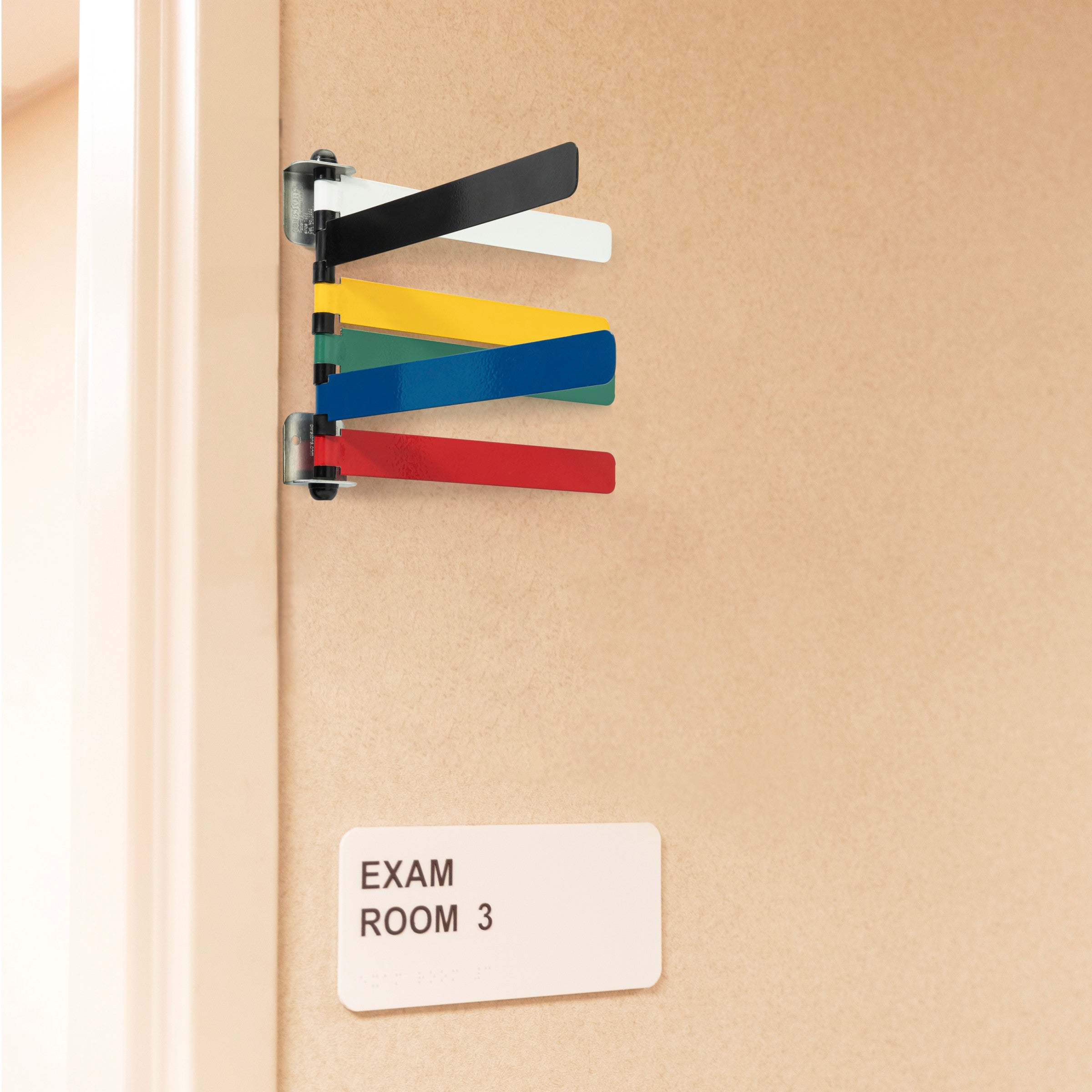 Custom Color Exam Room Flags