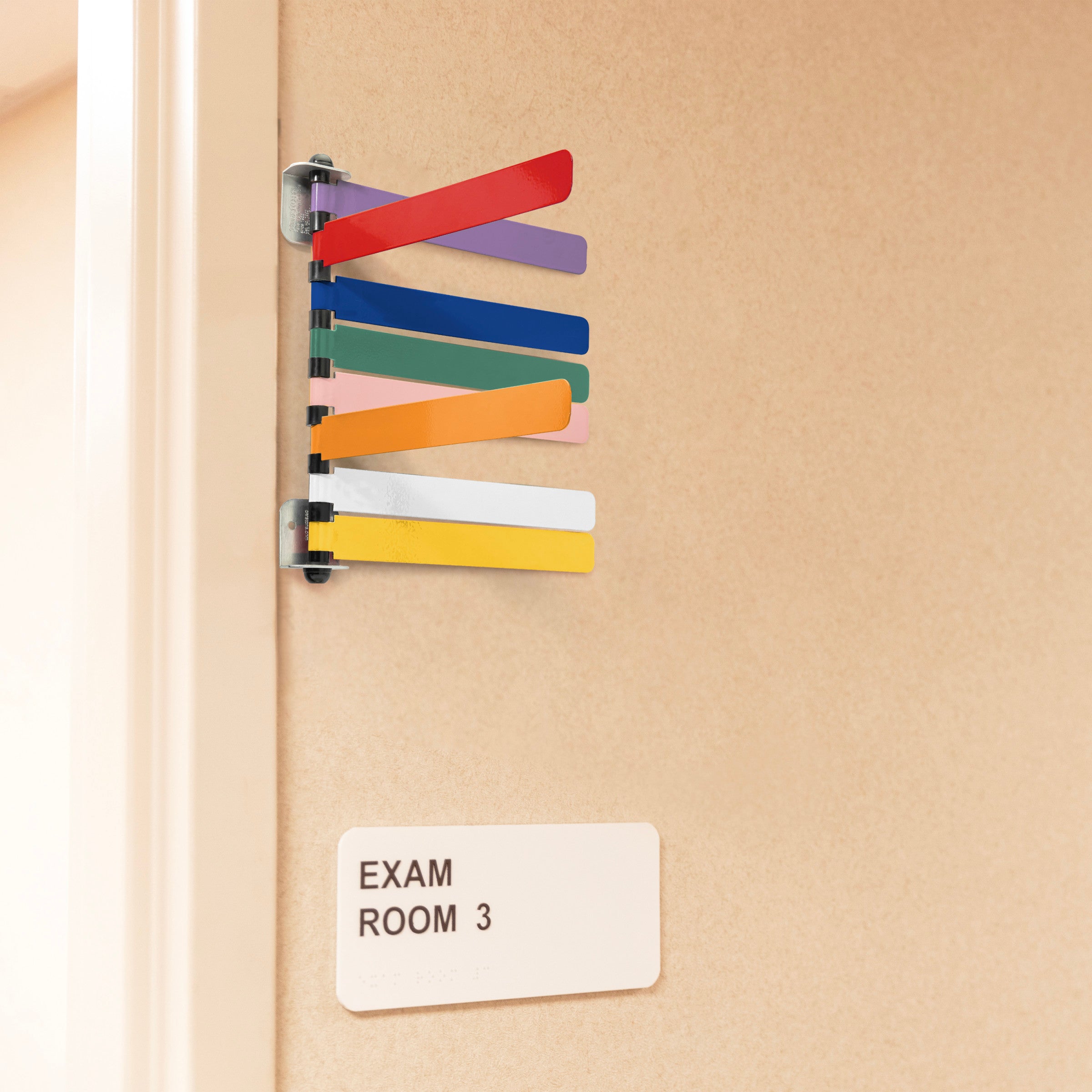 Custom Color Exam Room Flags