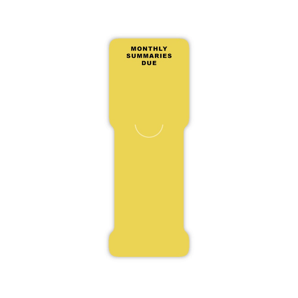 Pre-Titled Binder Pull Tab Alerts