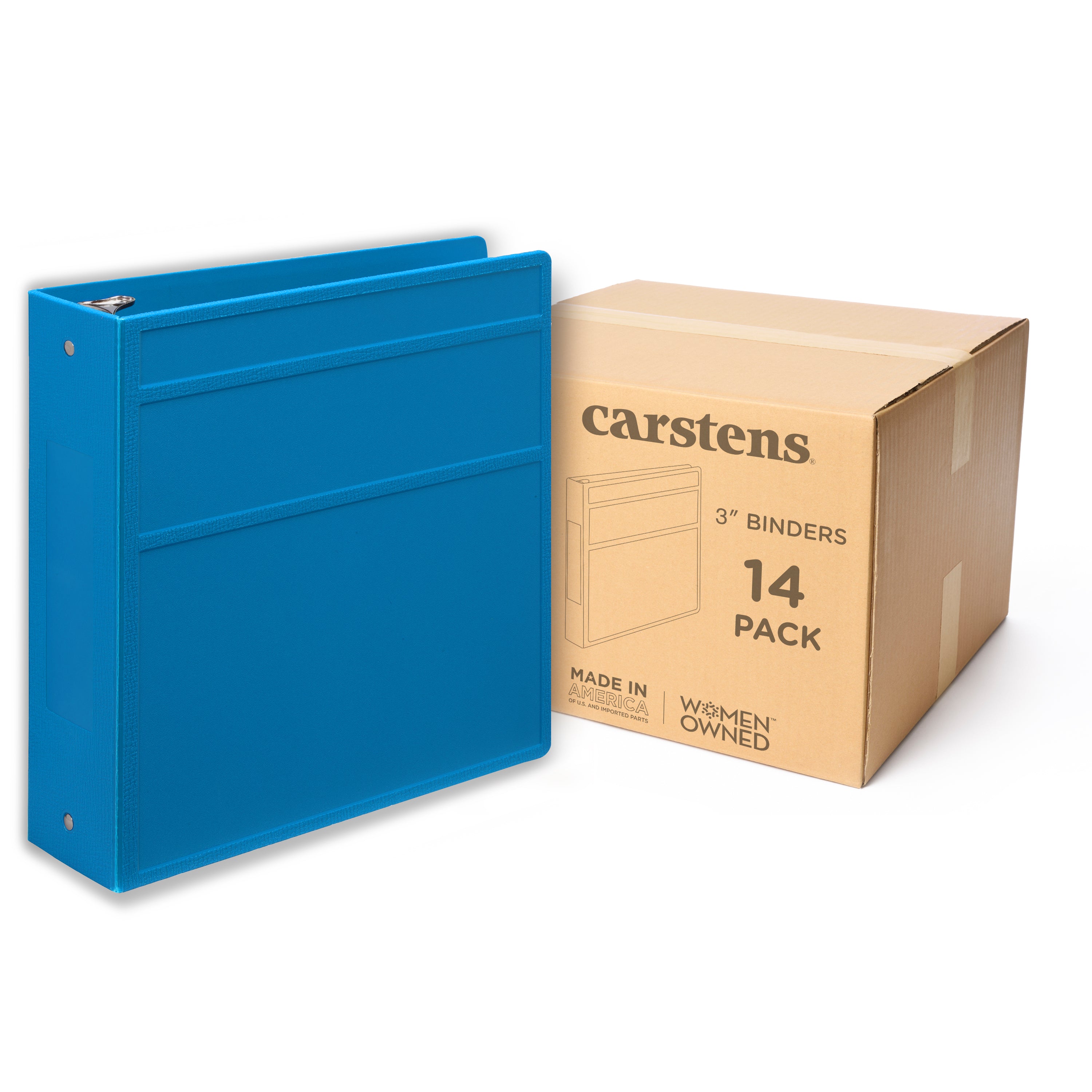 3-Inch Heavy Duty 3-Ring Binder for Medical Charting – Side Opening