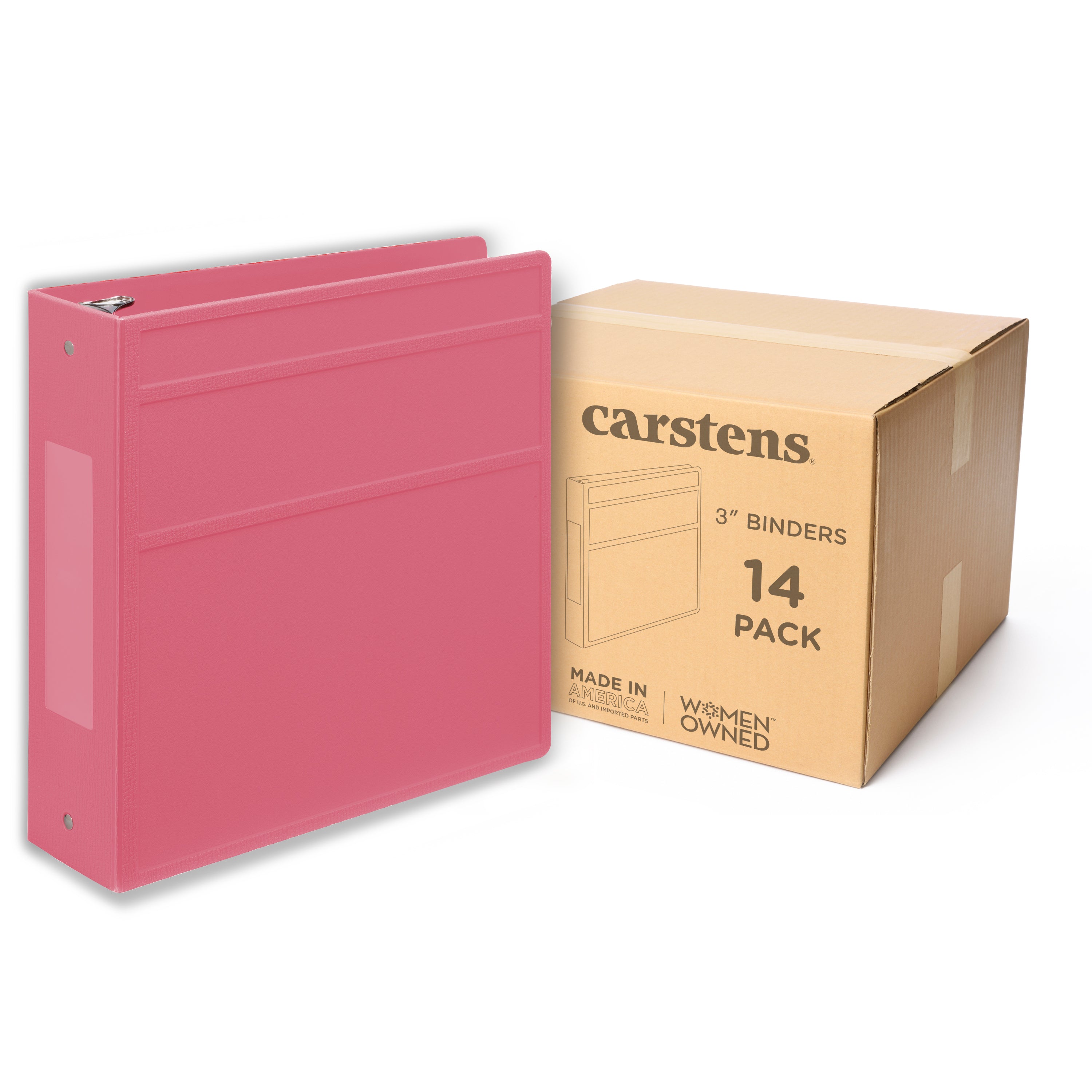 3-Inch Heavy Duty 3-Ring Binder for Medical Charting – Side Opening