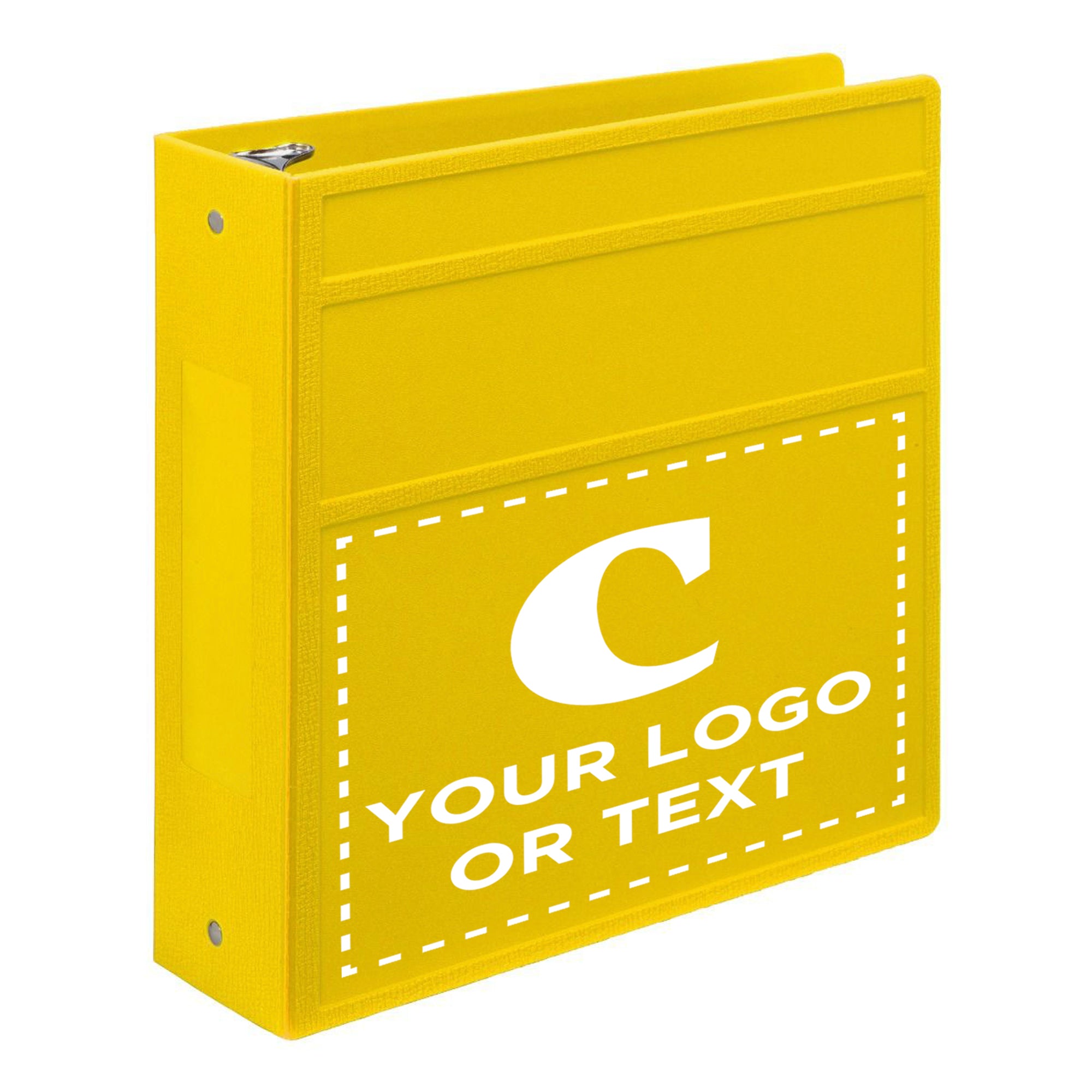 Custom 3-Inch Binder with Logo – Heavy Duty Side-Opening