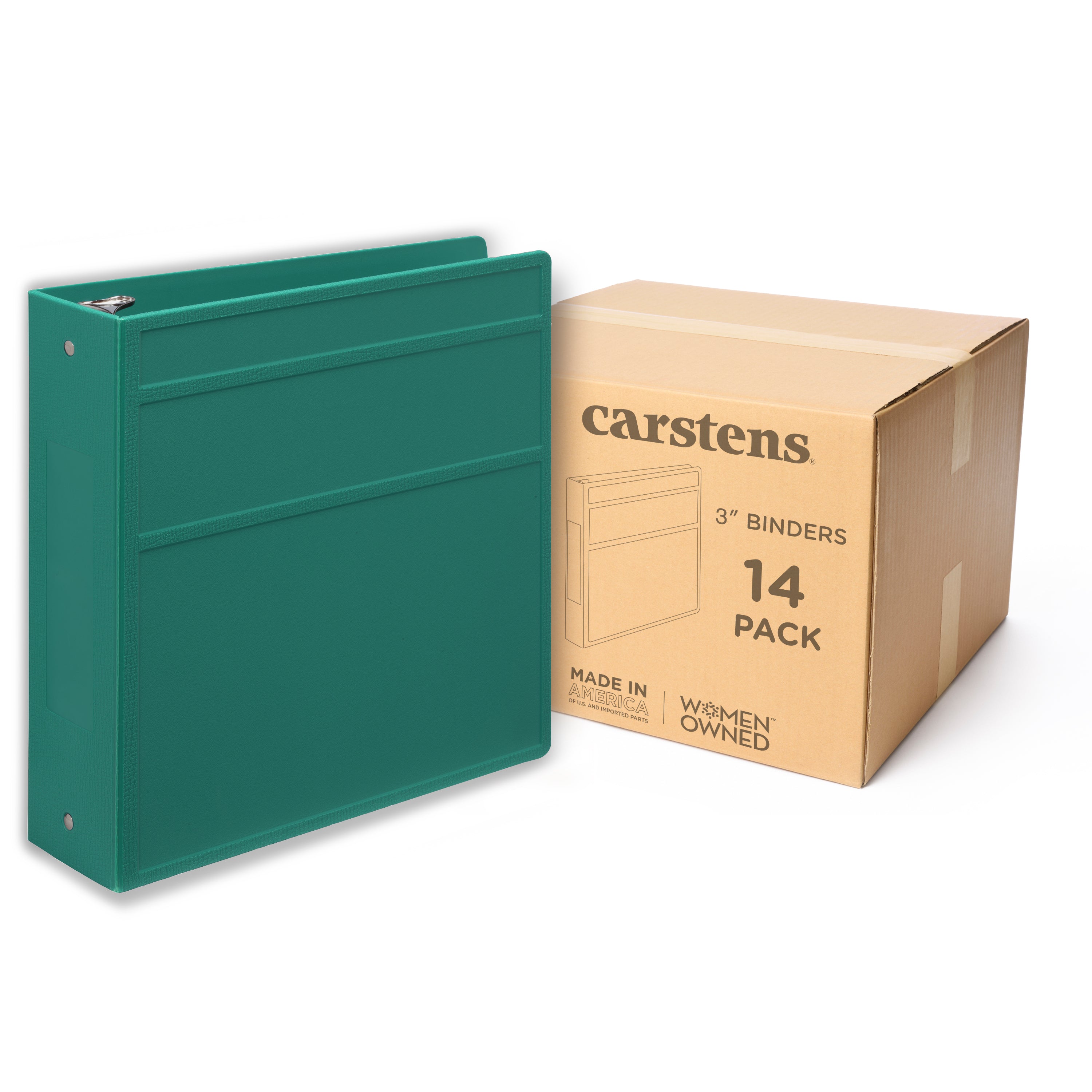 3-Inch Heavy Duty 3-Ring Binder for Medical Charting – Side Opening