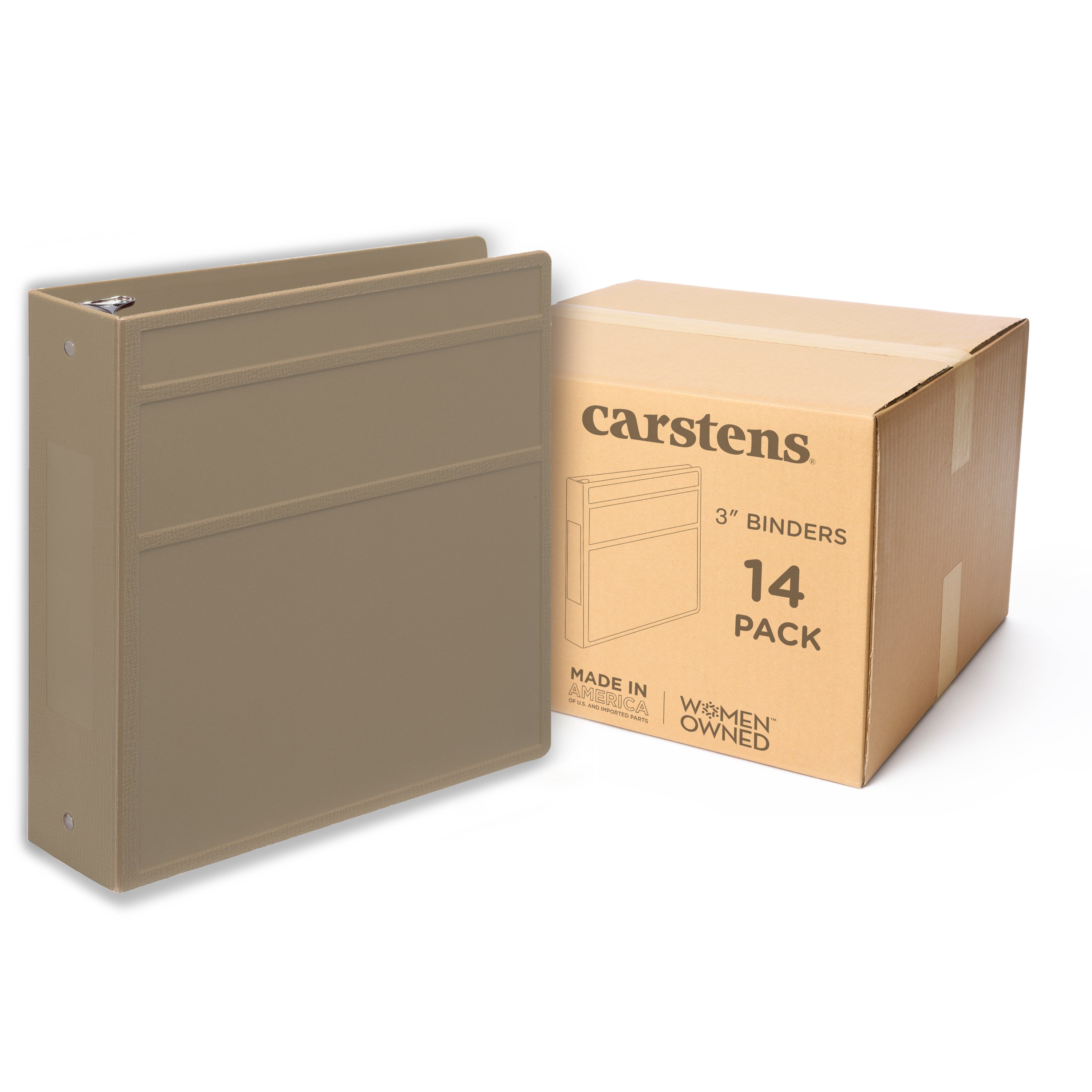 3-Inch Heavy Duty 3-Ring Binder for Medical Charting – Side Opening