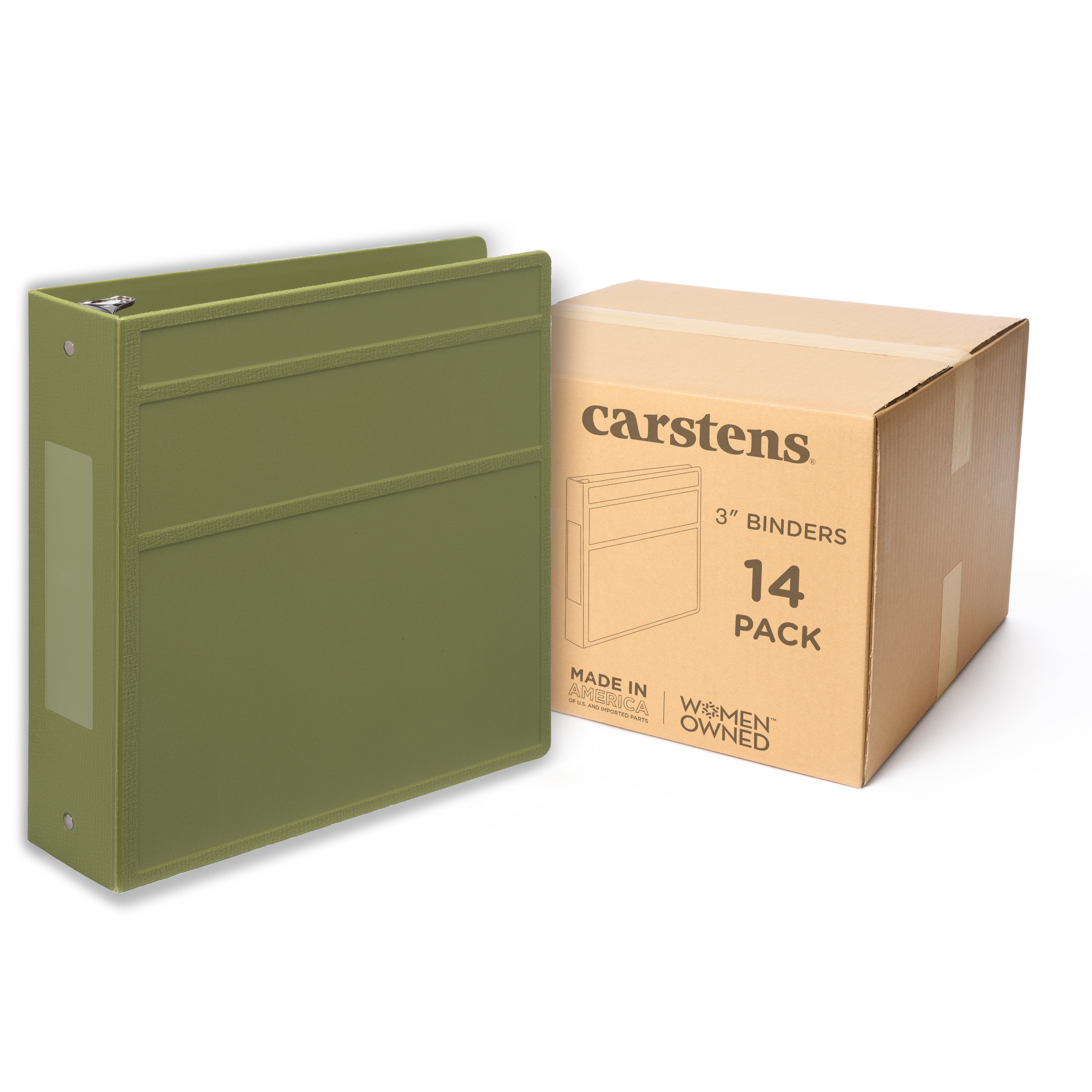 3-Inch Heavy Duty 3-Ring Binder for Medical Charting – Side Opening