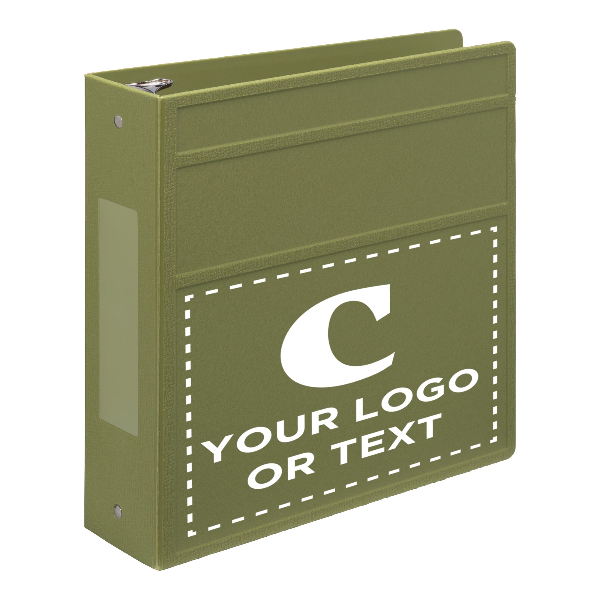 Custom 3-Inch Binder with Logo – Heavy Duty Side-Opening