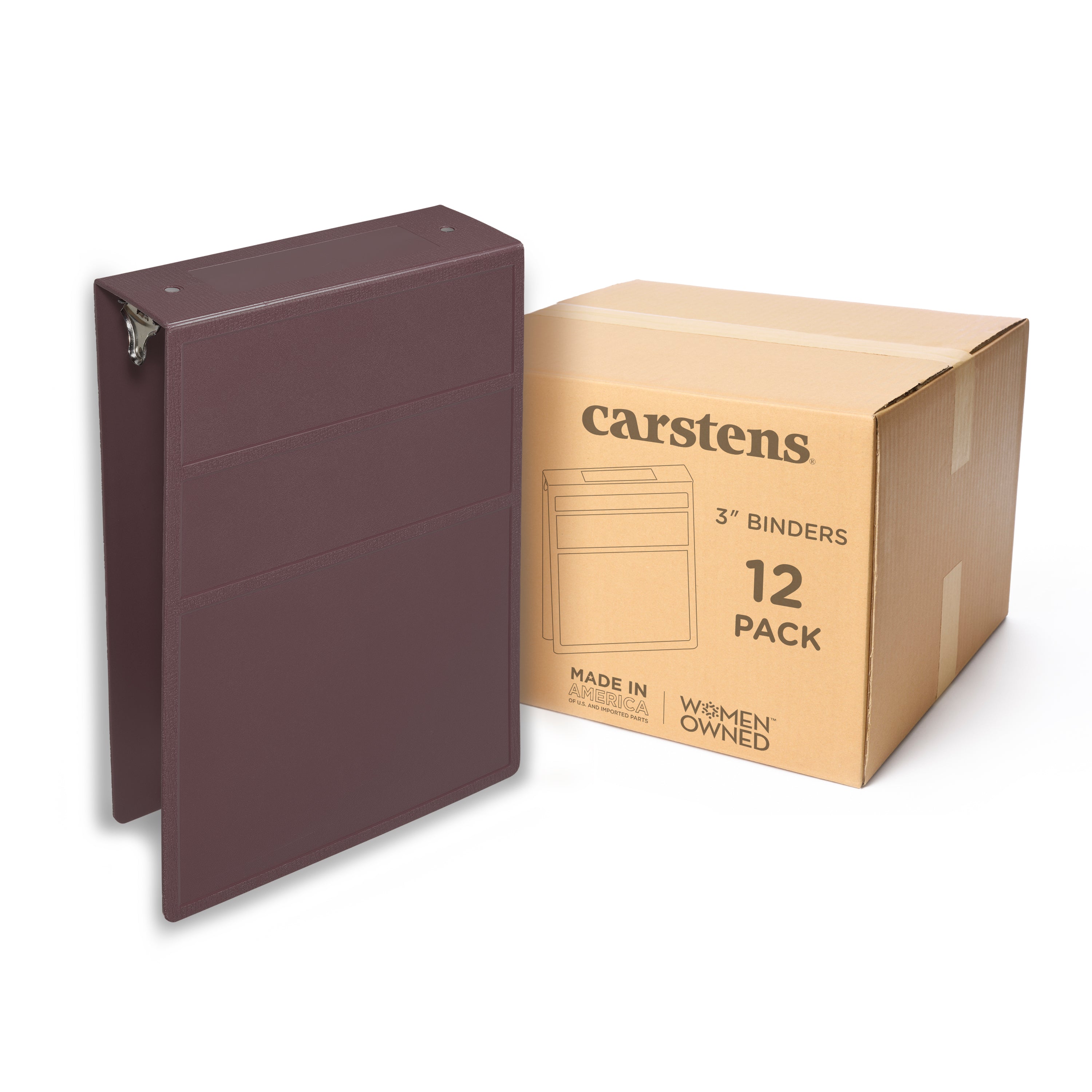 3-Inch Heavy Duty 3-Ring Binder for Medical Charting - Top Opening