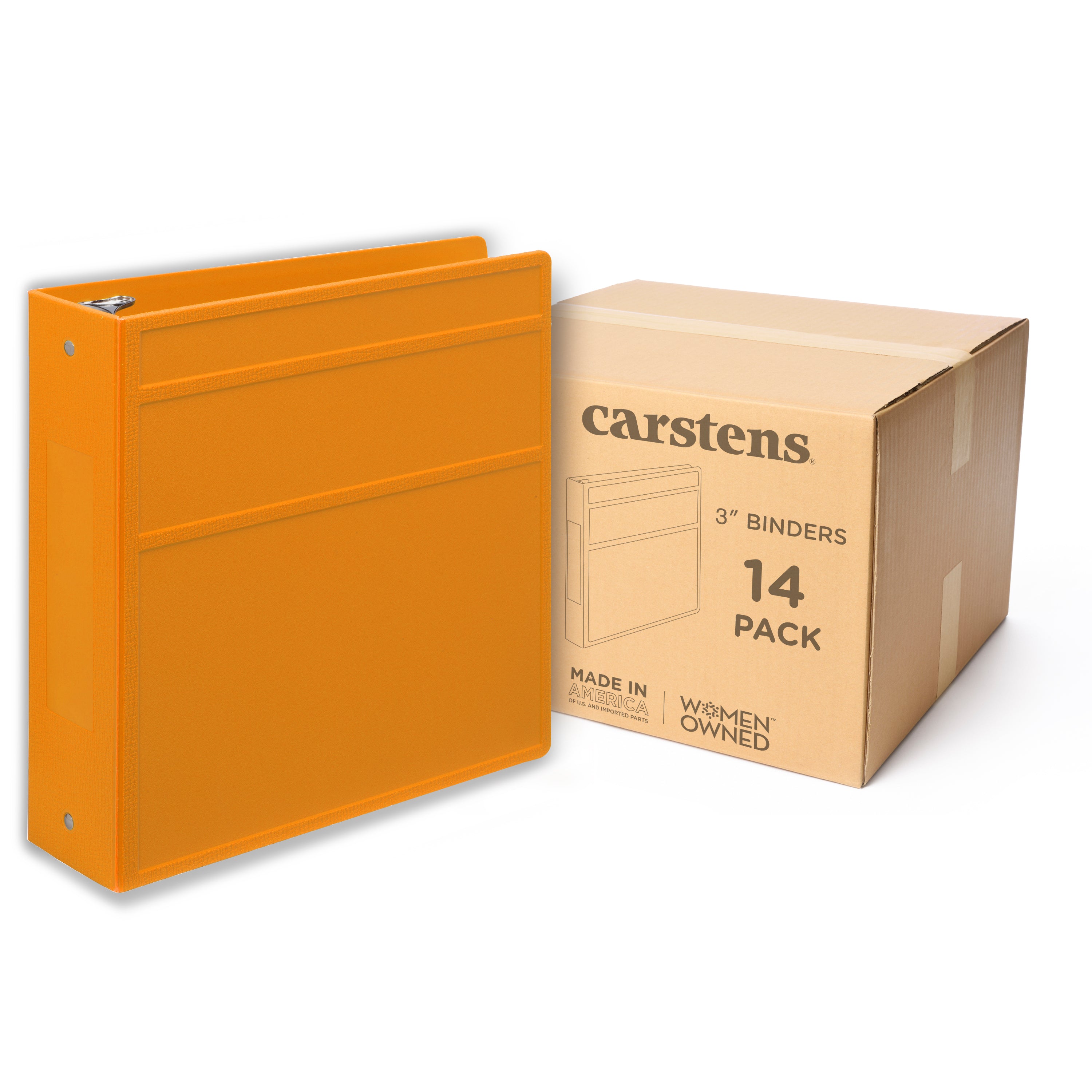 3-Inch Heavy Duty 3-Ring Binder for Medical Charting – Side Opening