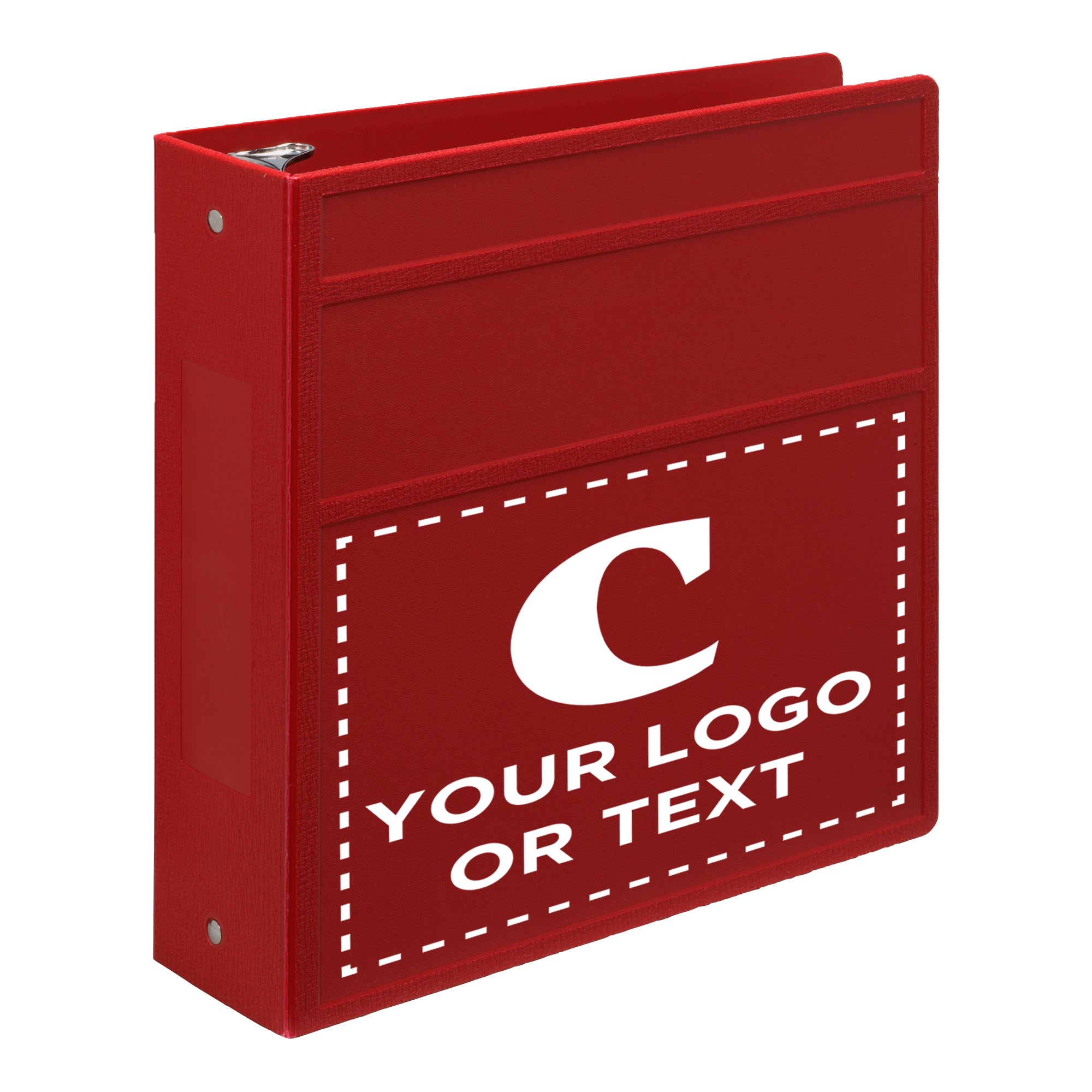 Custom 3-Inch Binder with Logo – Heavy Duty Side-Opening