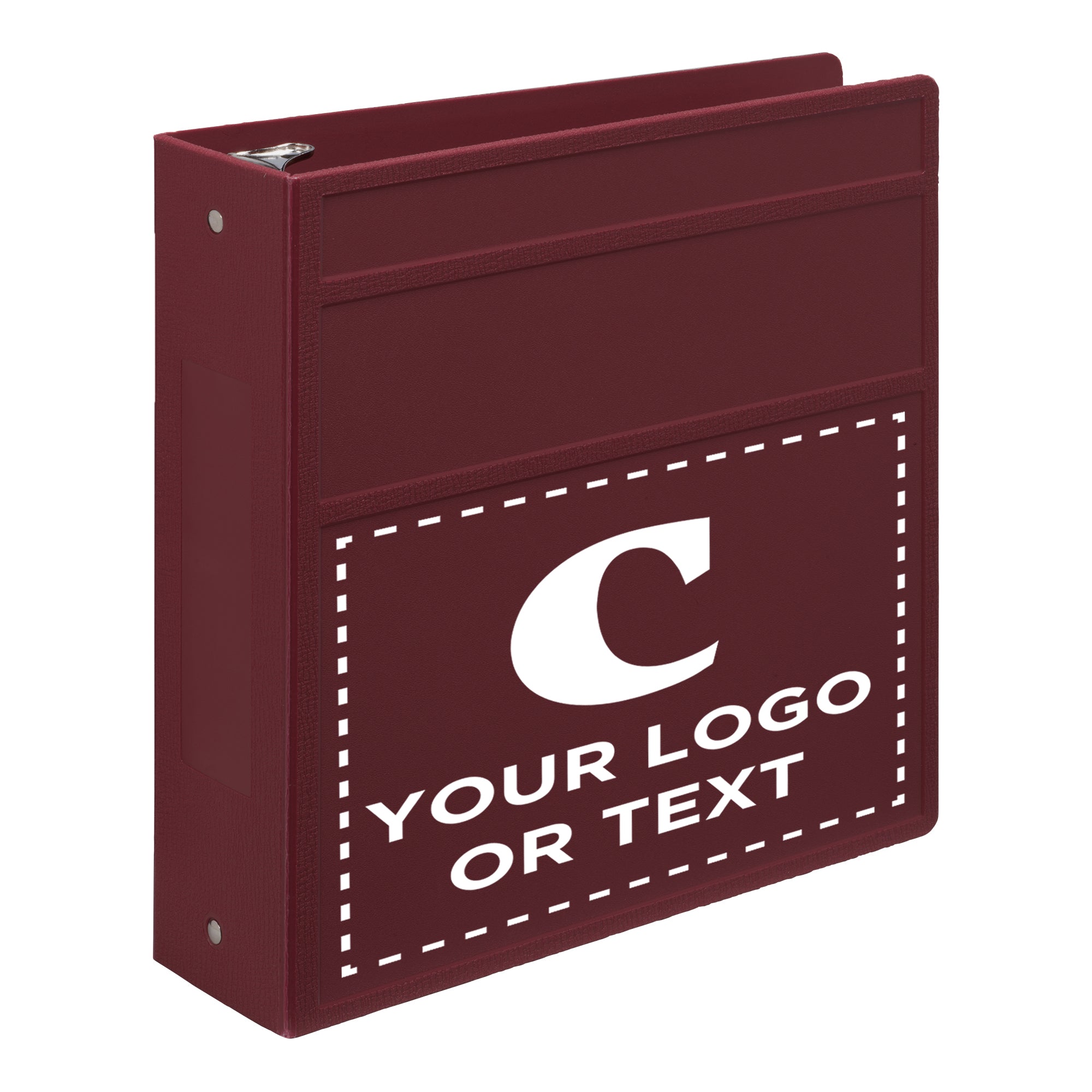 Custom 3-Inch Binder with Logo – Heavy Duty Side-Opening