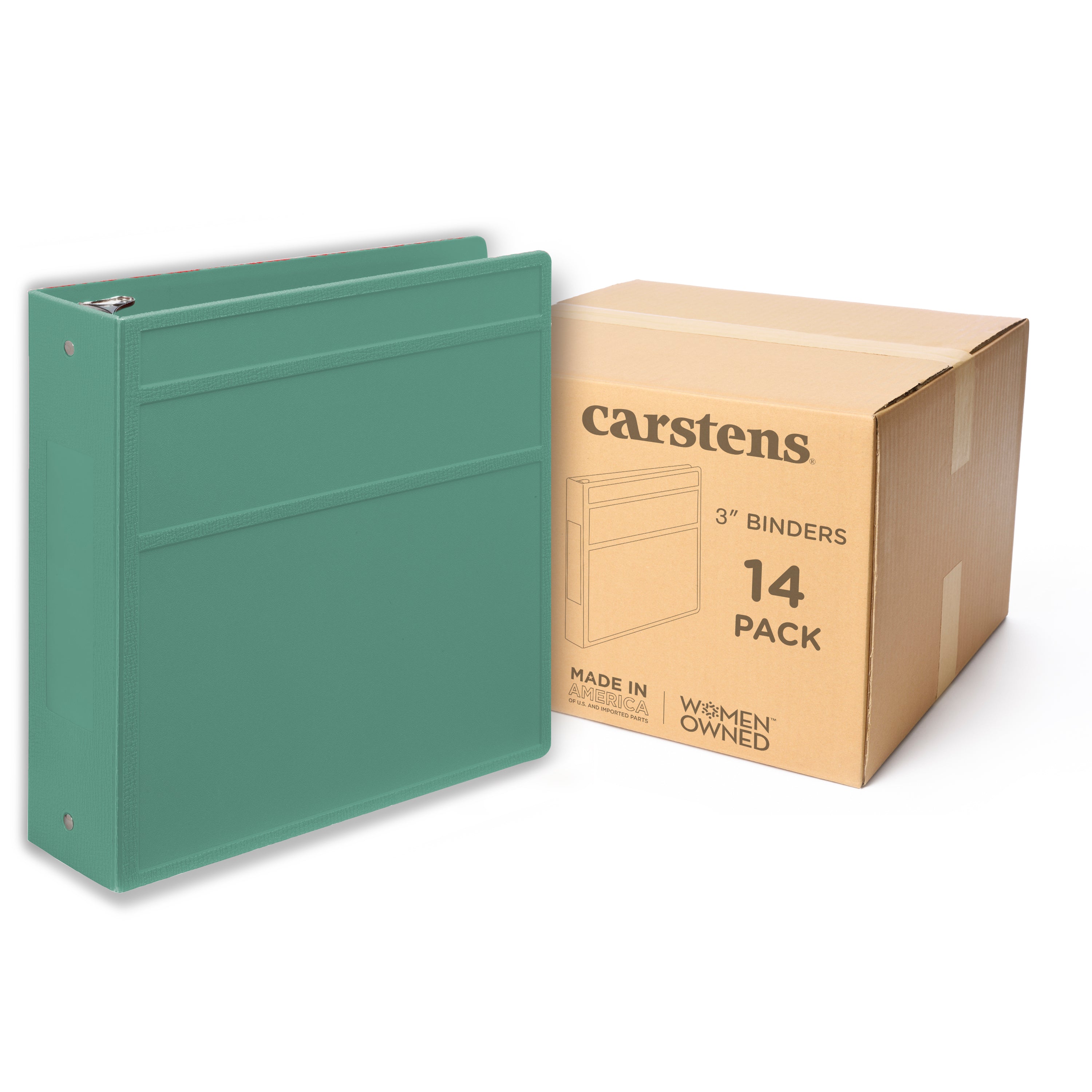 3-Inch Heavy Duty 3-Ring Binder for Medical Charting – Side Opening