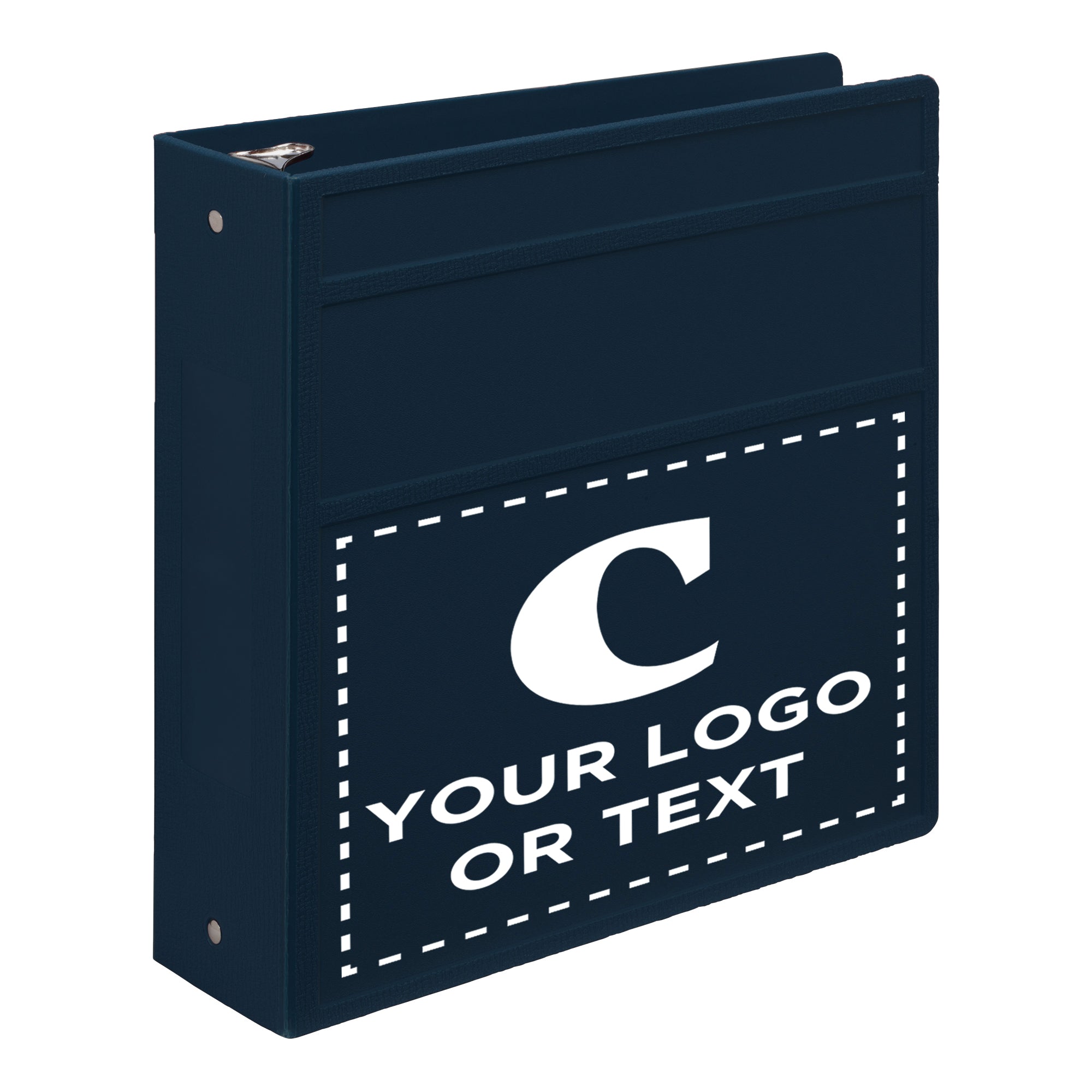Custom 3-Inch Binder with Logo – Heavy Duty Side-Opening