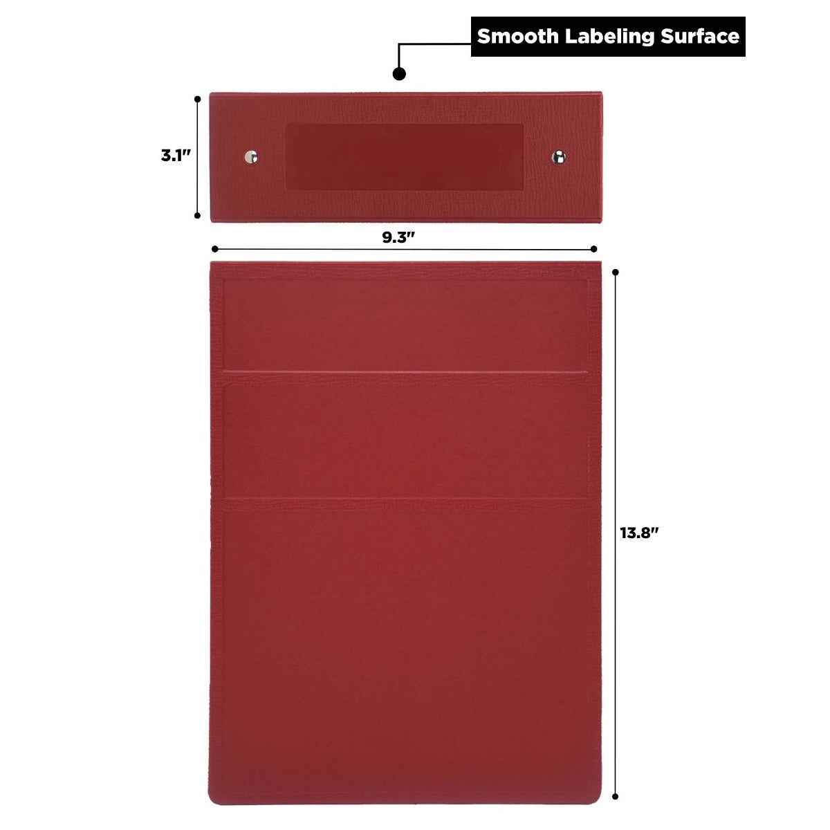 3-Inch Heavy Duty 3-Ring Binder for Medical Charting - Top Opening