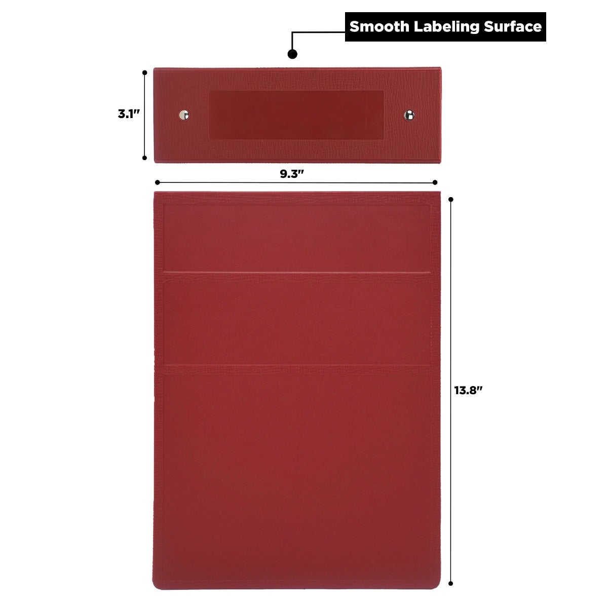 3-Inch Heavy Duty 5-Ring Binder for Medical Charting – Top Opening
