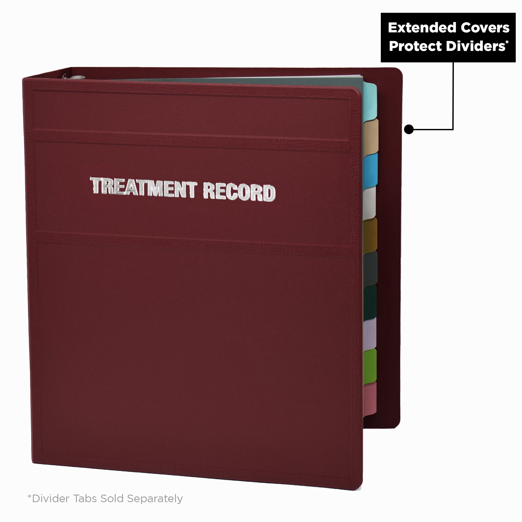 Heavy Duty Ring Binder for Treatment Administration Records (TAR) Manuals – Side Opening