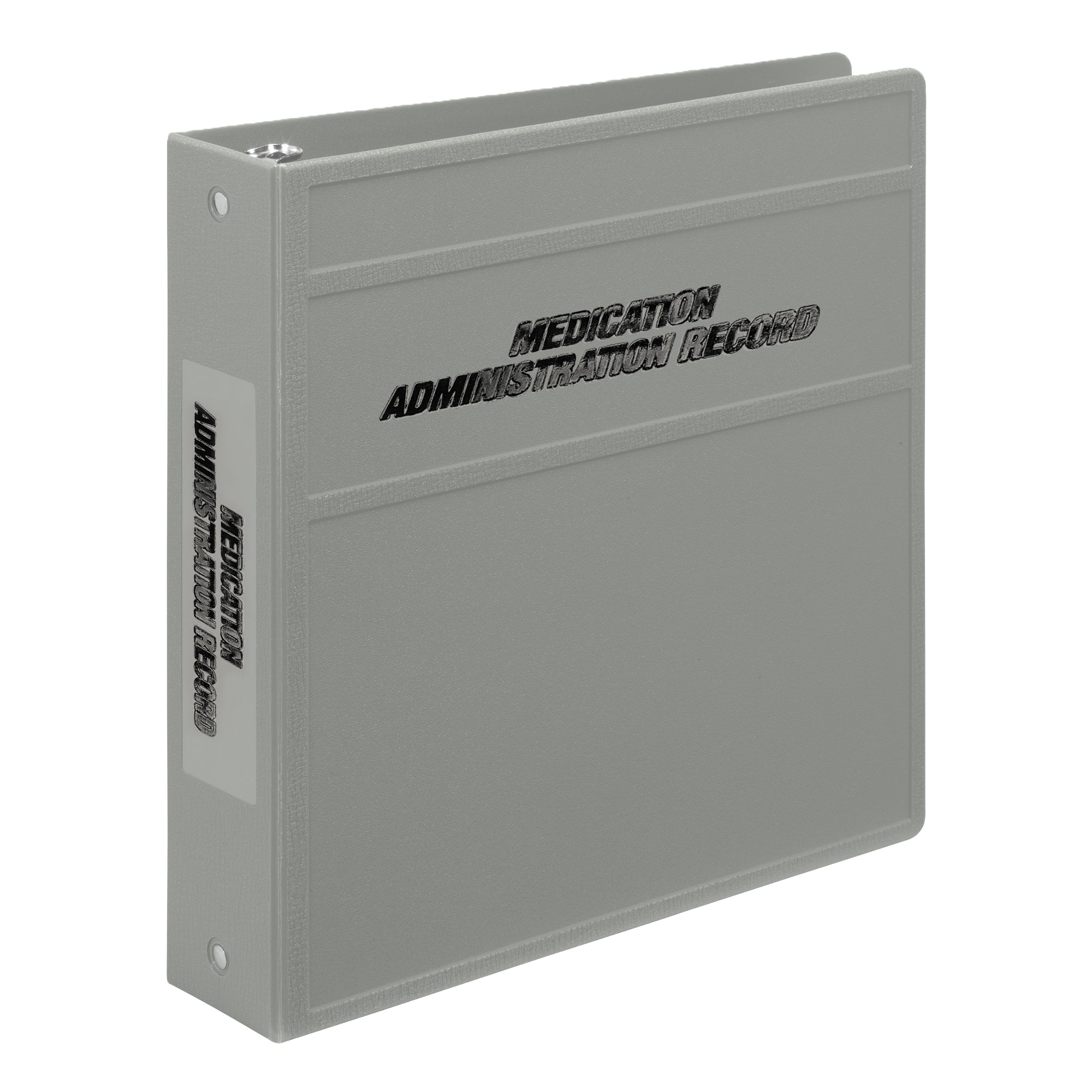 Heavy Duty Medical Administration Record (MAR) 3-Ring Binder – Side Opening