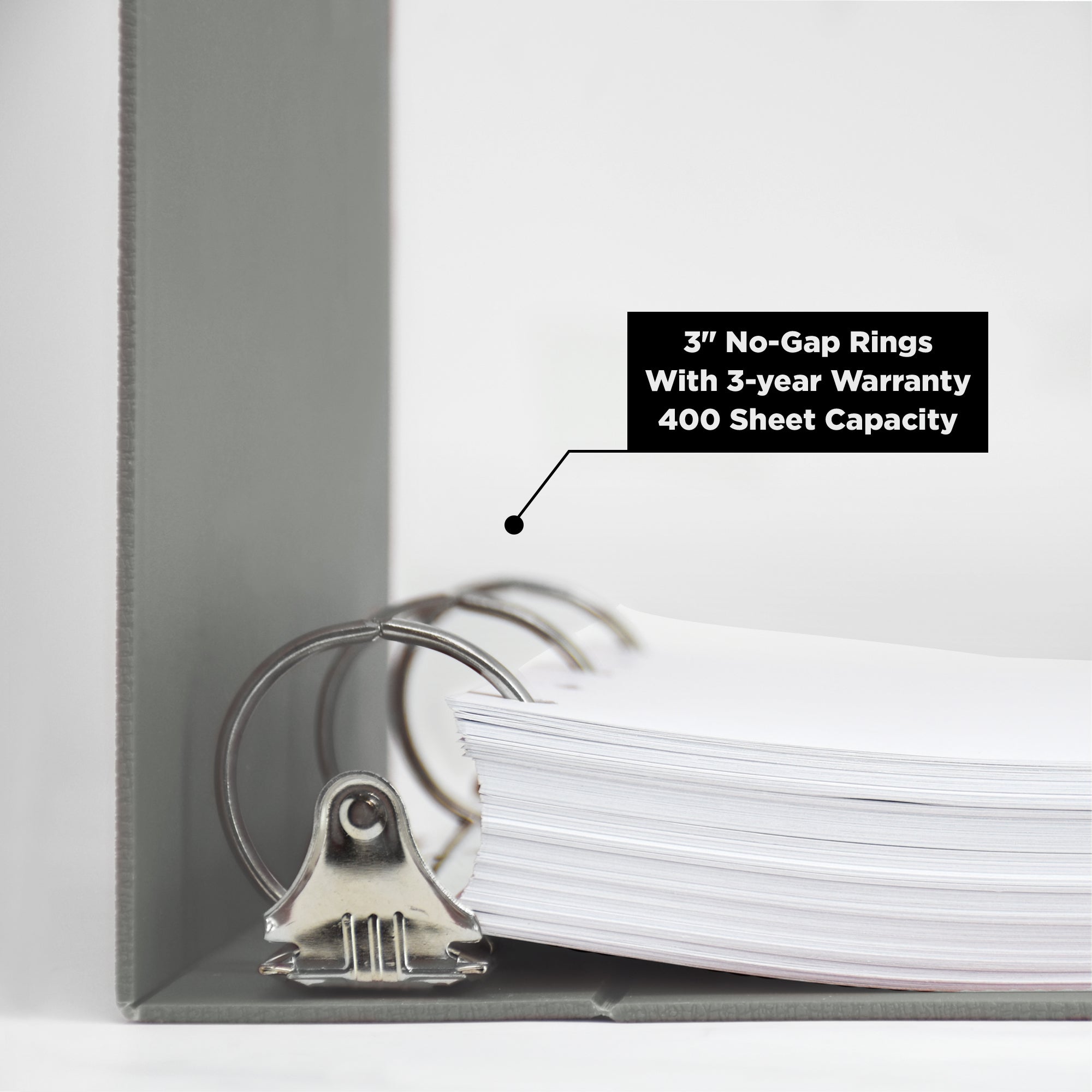 Heavy Duty Ring Binder for Medical Administration Records (MAR) Manuals – Top Opening