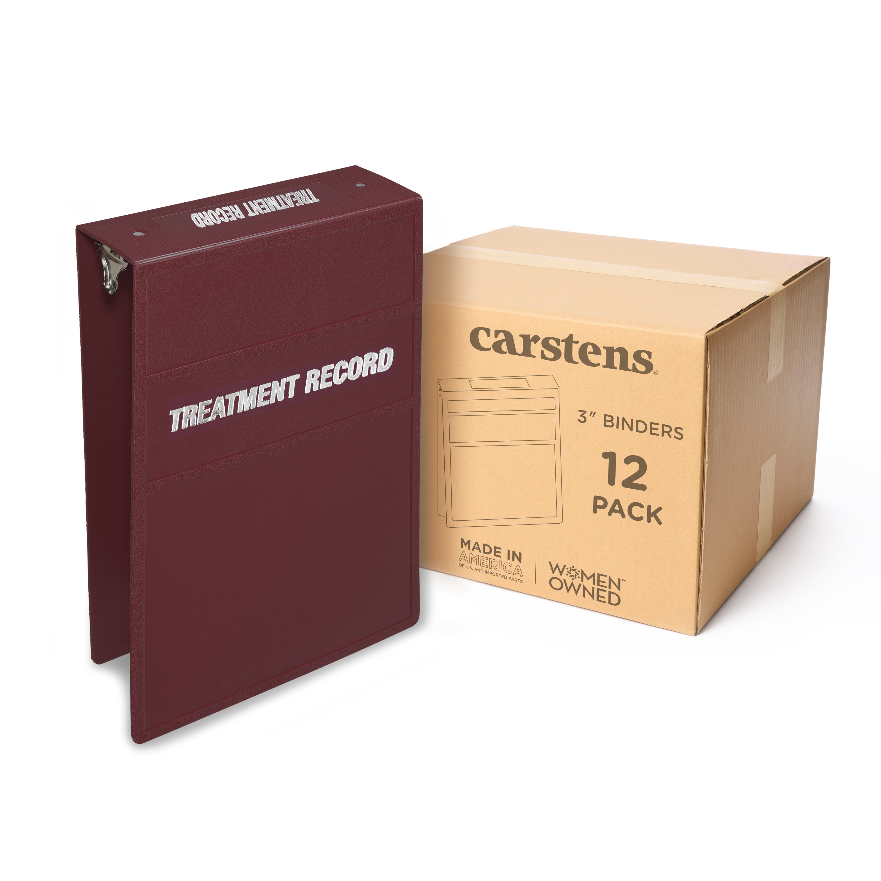 Heavy Duty Ring Binder for Treatment Administration Records (TAR) Manuals – Top Opening