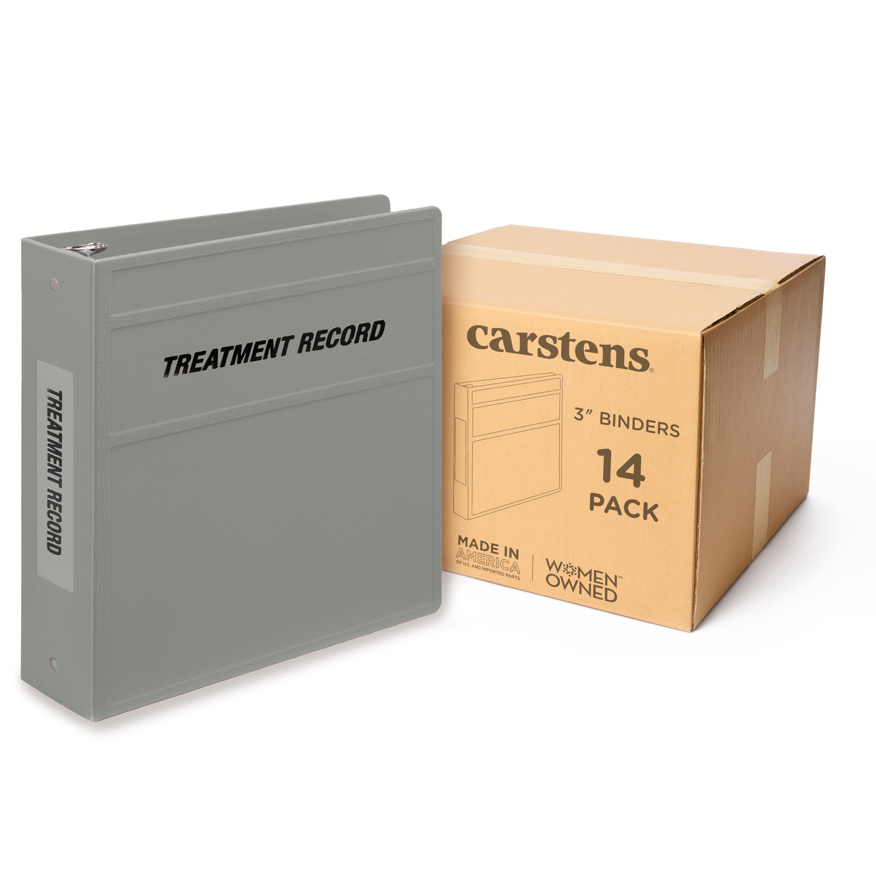 Heavy Duty Ring Binder for Treatment Administration Records (TAR) Manuals – Side Opening