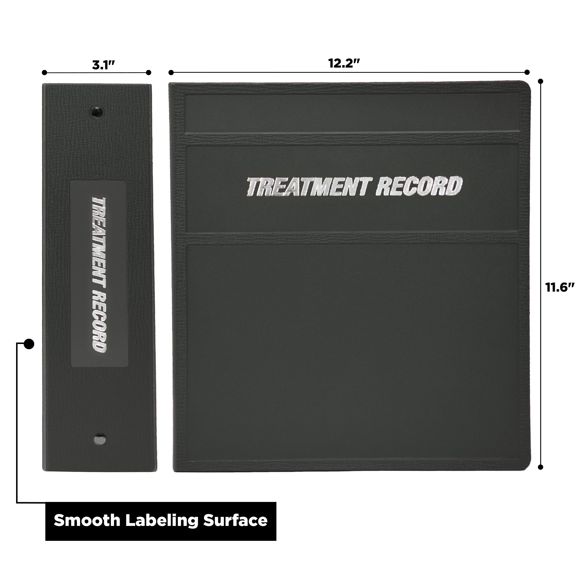 Heavy Duty Ring Binder for Treatment Administration Records (TAR) Manuals – Side Opening