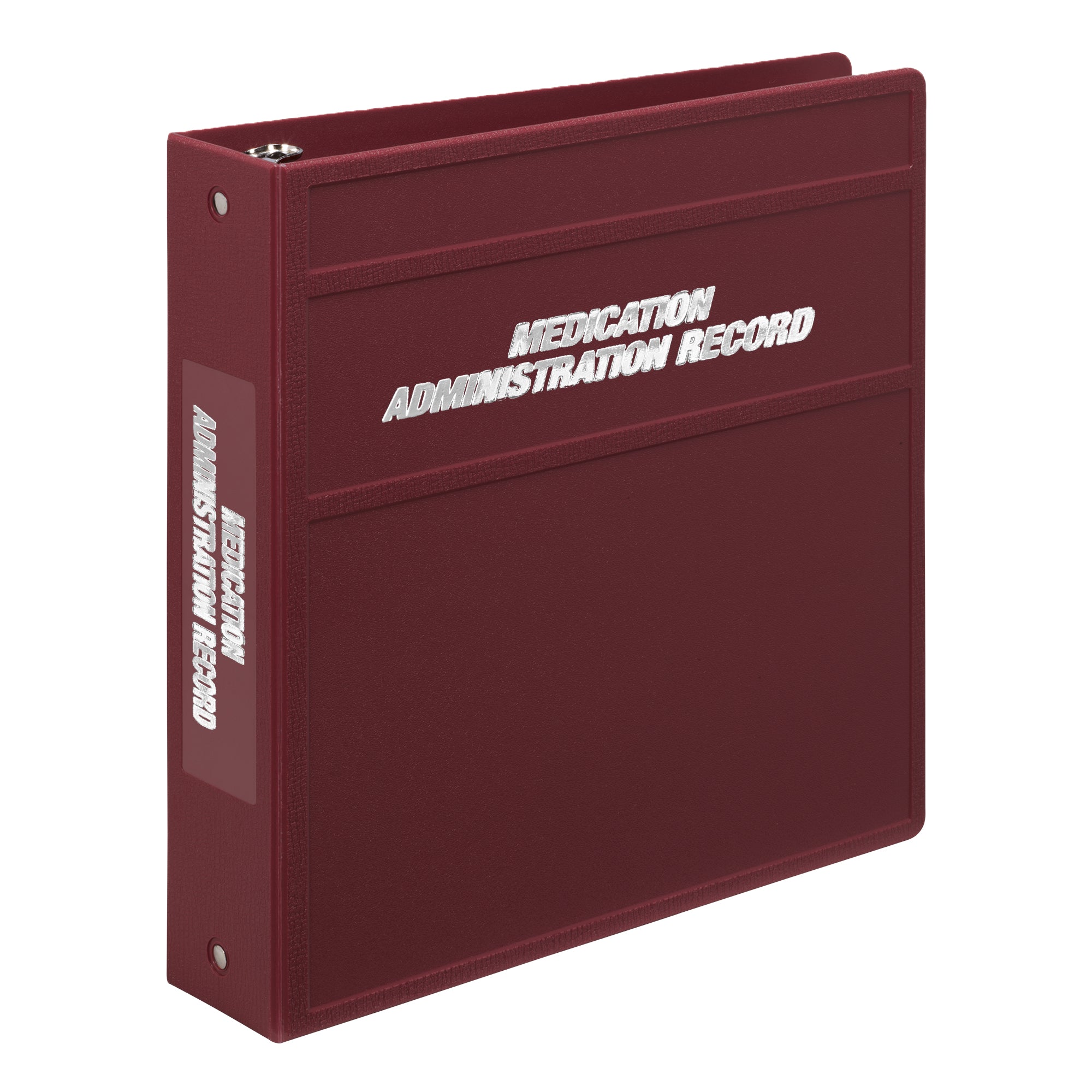 Heavy Duty Medical Administration Record (MAR) 3-Ring Binder – Side Opening