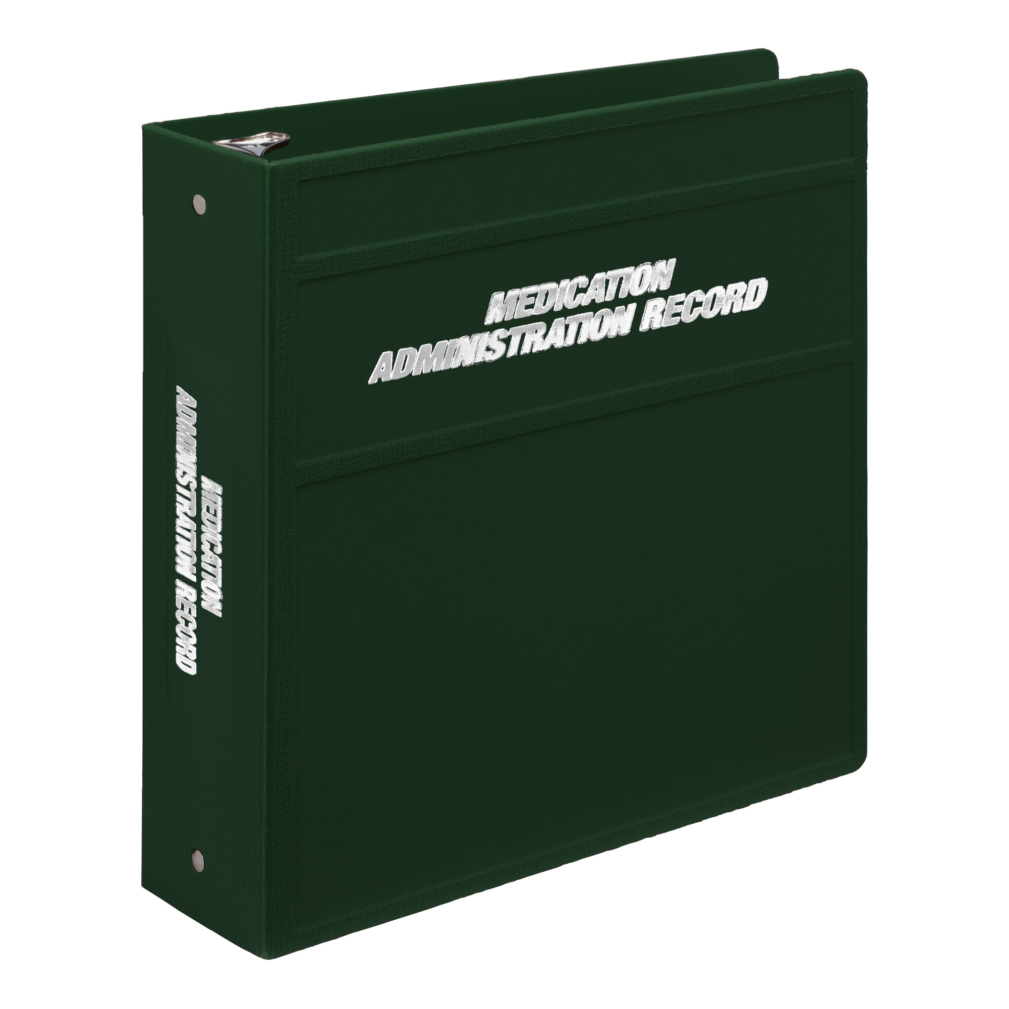 Heavy Duty Medical Administration Record (MAR) 3-Ring Binder – Side Opening