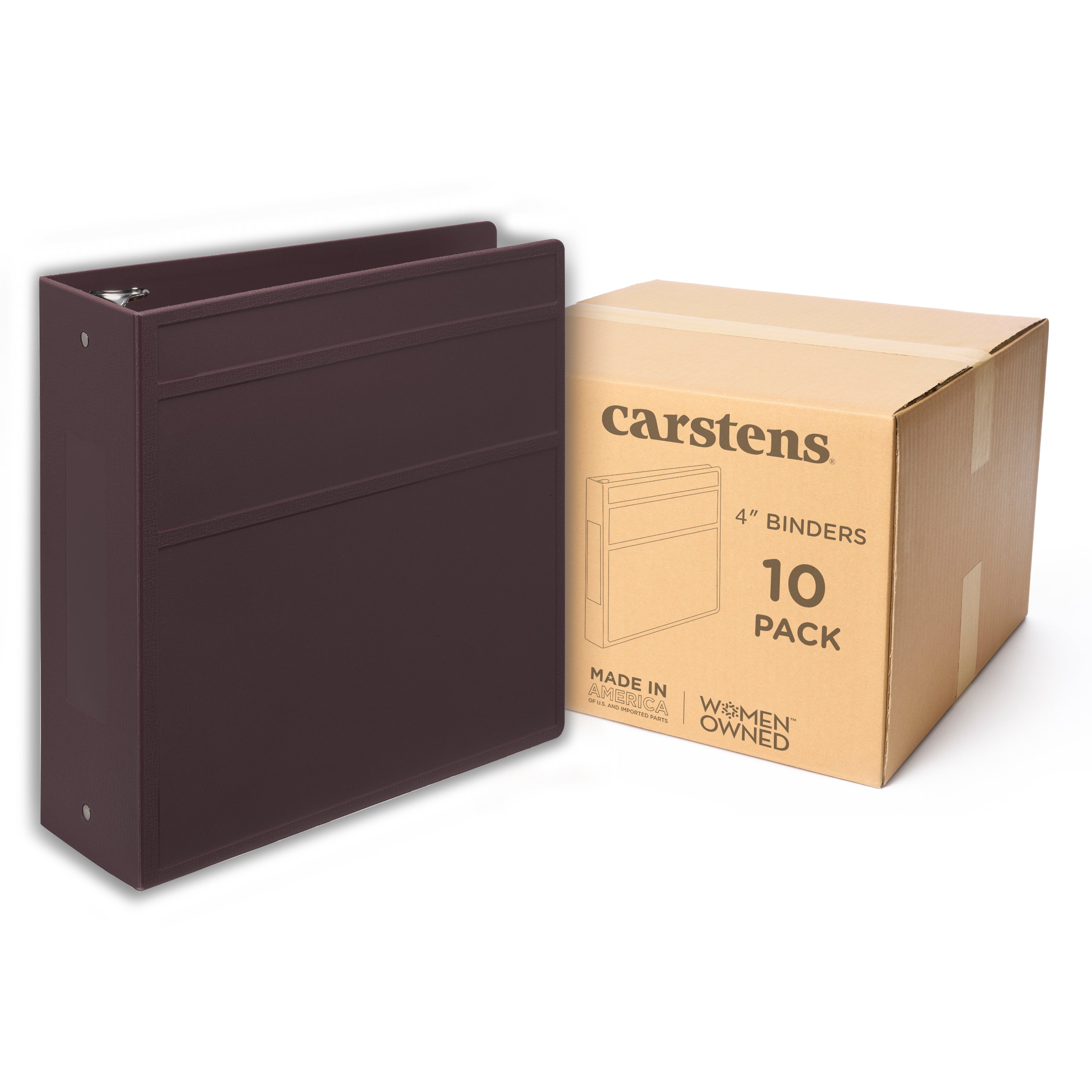 4-Inch Heavy Duty 3-Ring Binder for Medical Charting – Side Opening