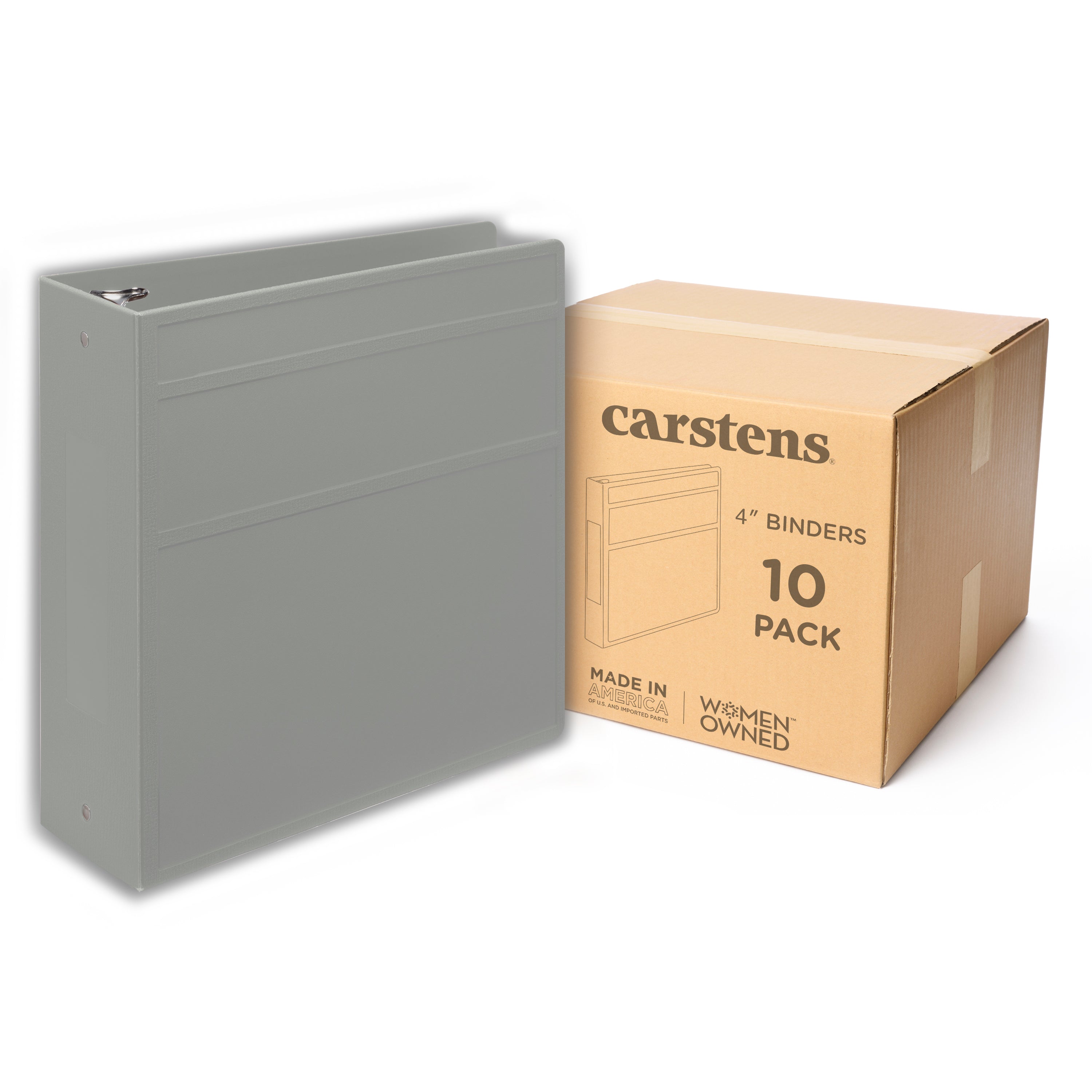 4-Inch Heavy Duty 3-Ring Binder for Medical Charting – Side Opening