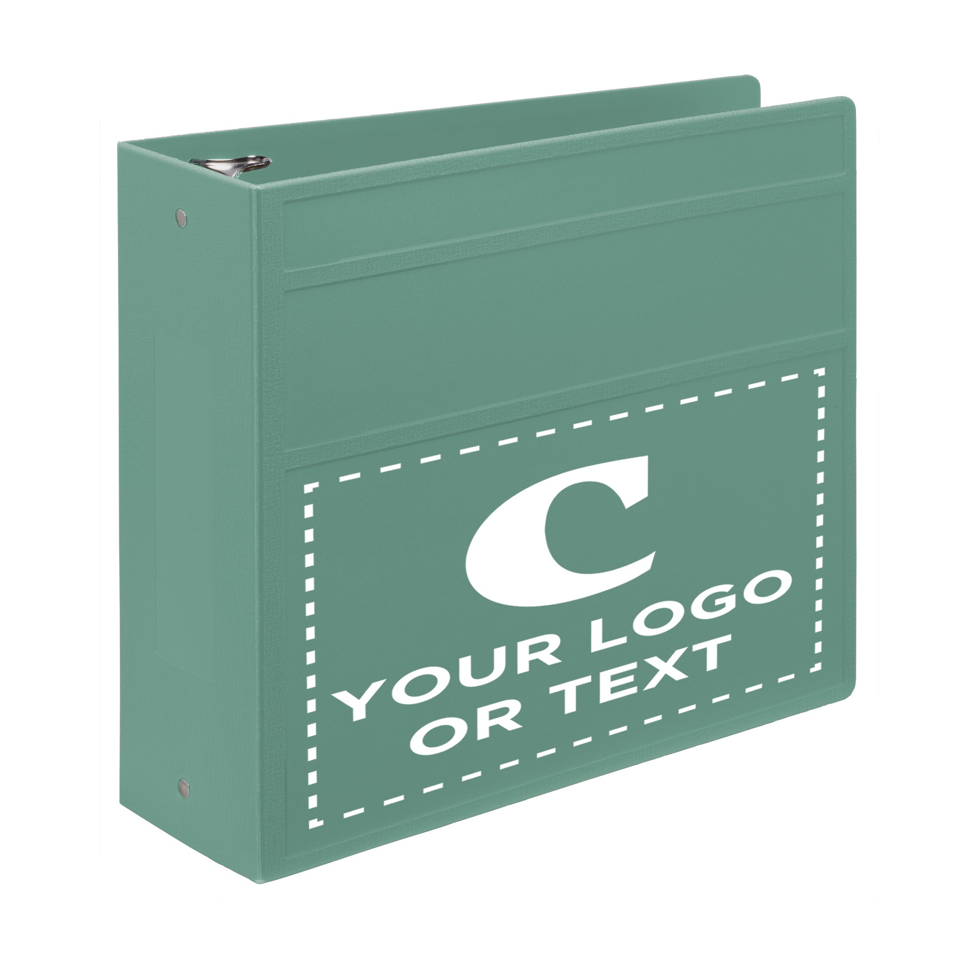 Custom 4-Inch Binder with Logo – Heavy Duty Side-Opening