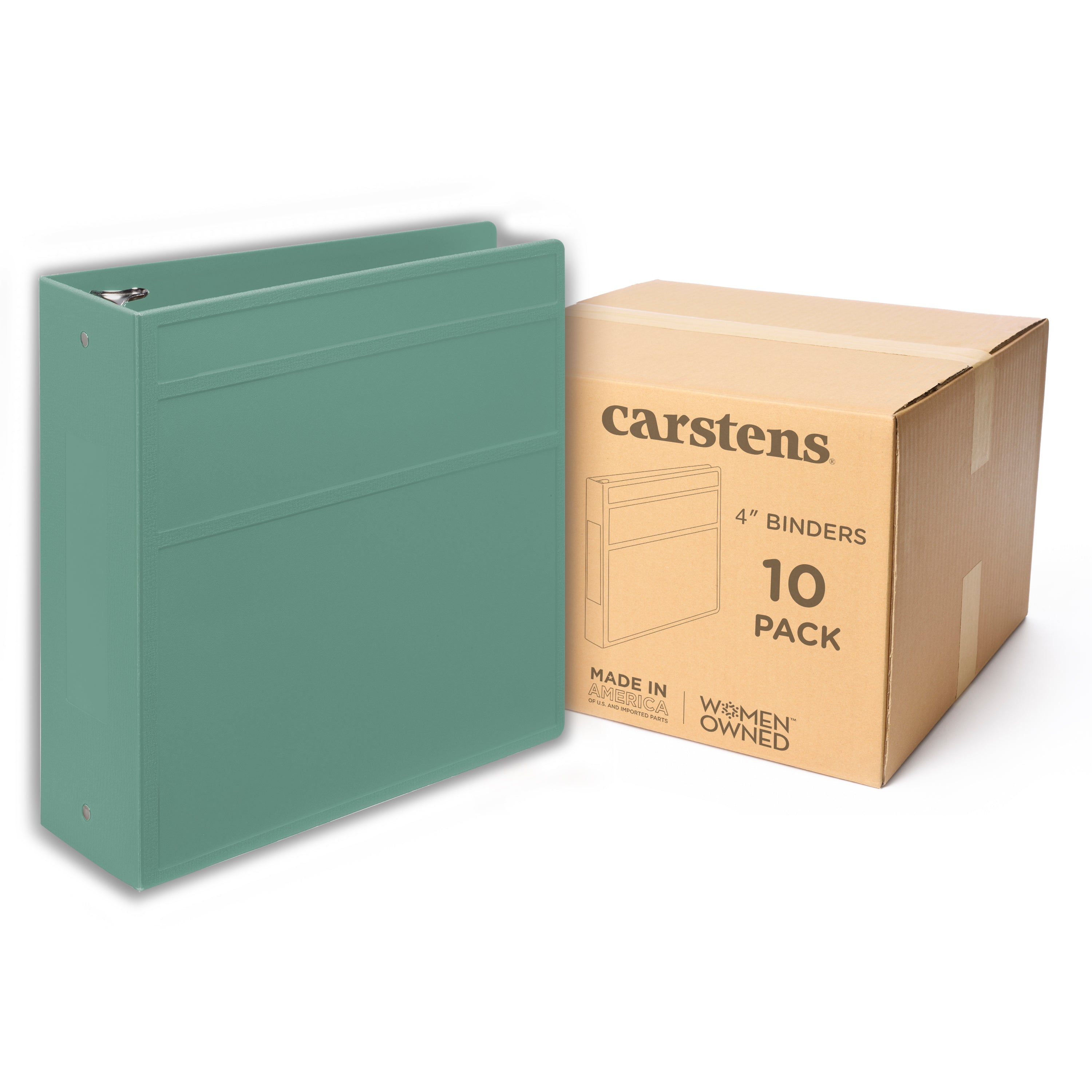 4-Inch Heavy Duty 3-Ring Binder for Medical Charting – Side Opening