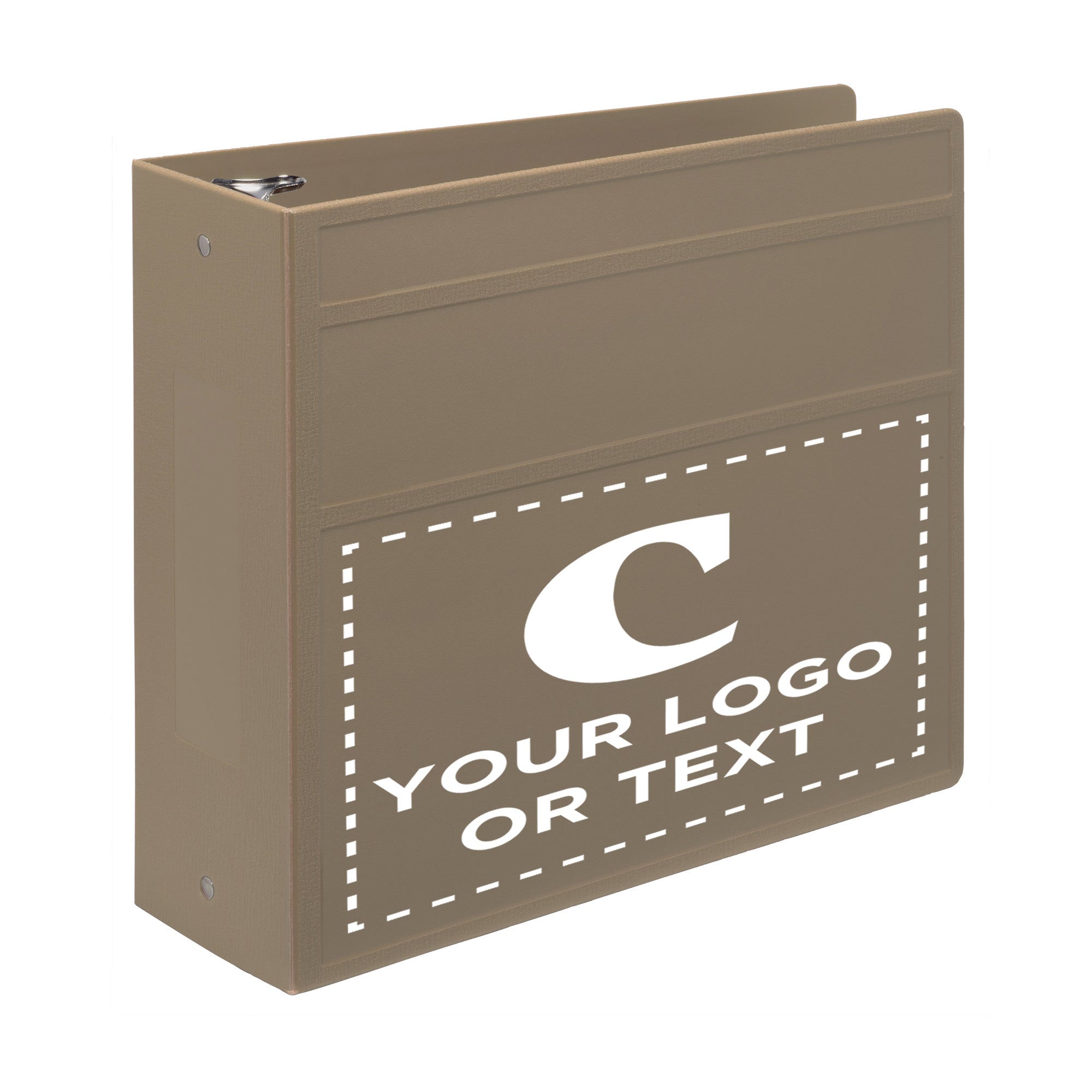 Custom 4-Inch Binder with Logo – Heavy Duty Side-Opening