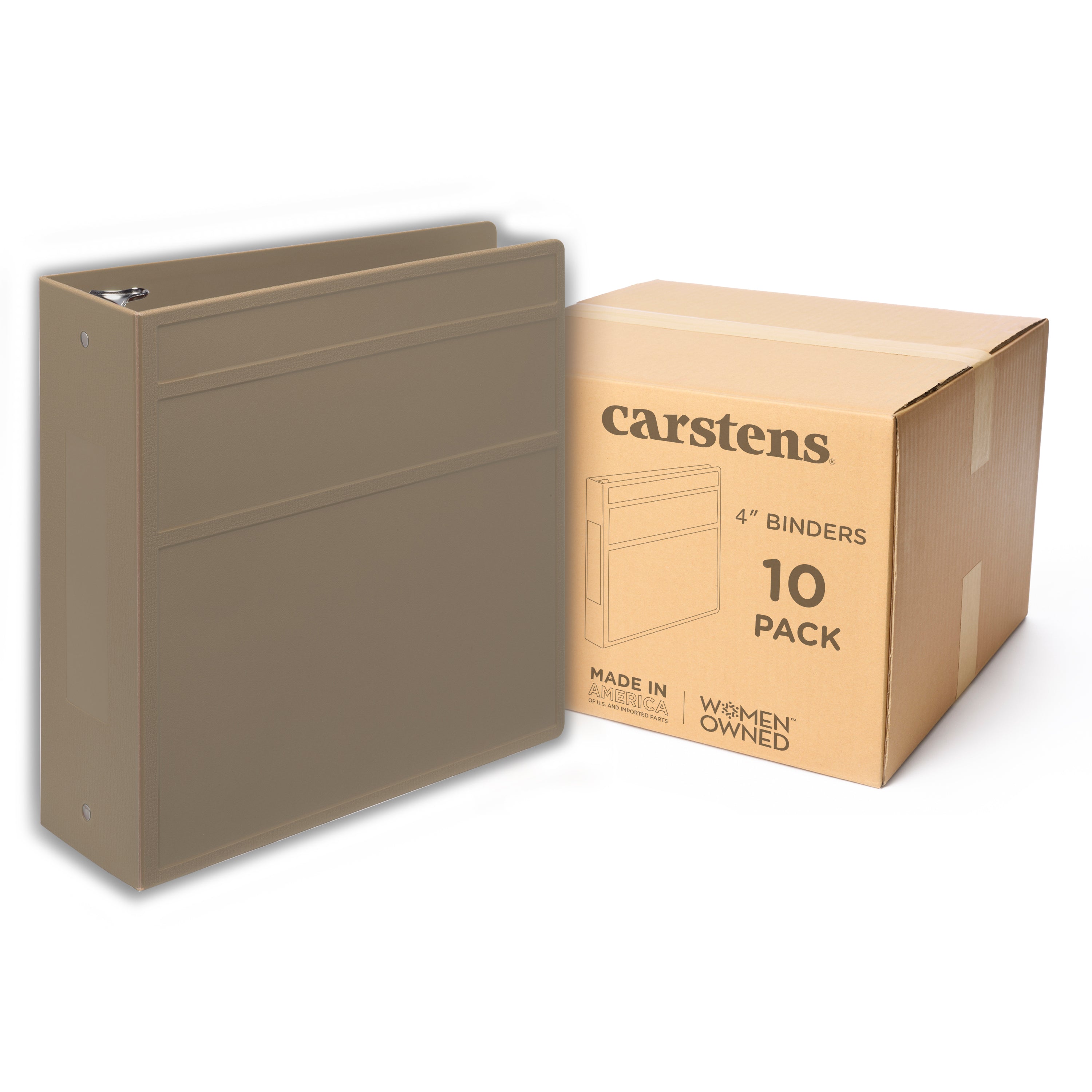 4-Inch Heavy Duty 3-Ring Binder for Medical Charting – Side Opening