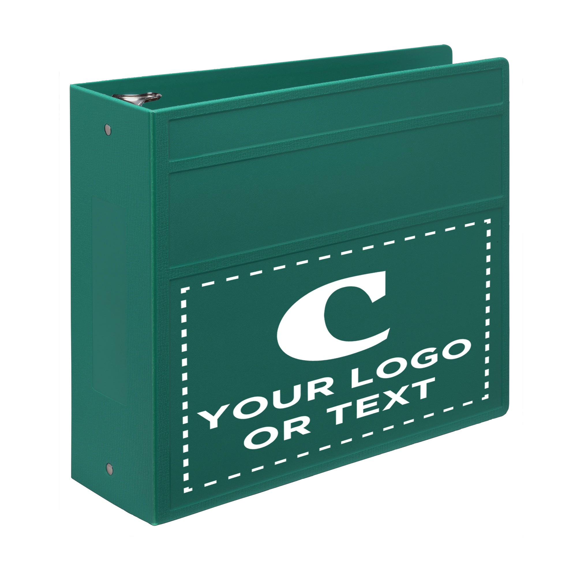 Custom 4-Inch Binder with Logo – Heavy Duty Side-Opening