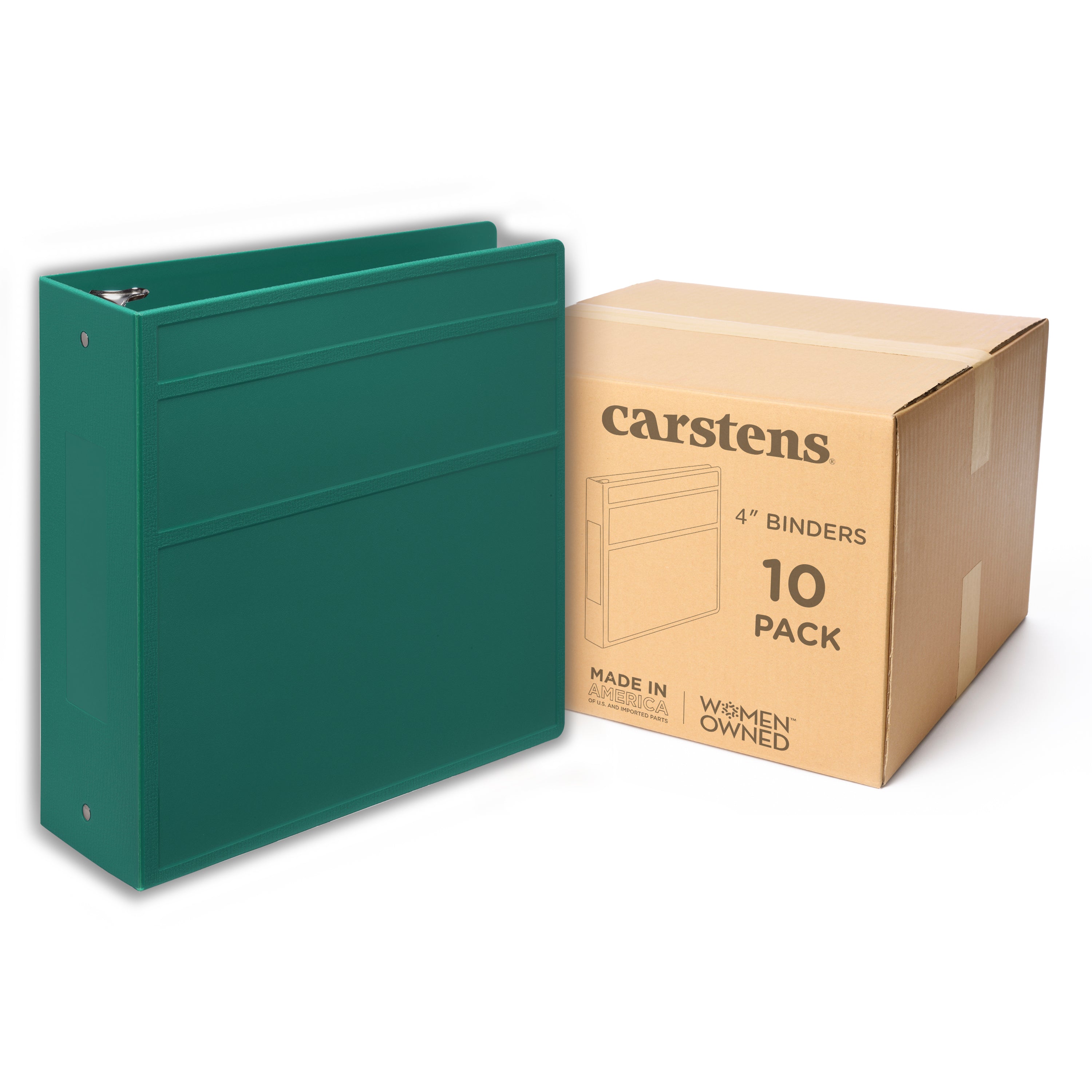 4-Inch Heavy Duty 3-Ring Binder for Medical Charting – Side Opening