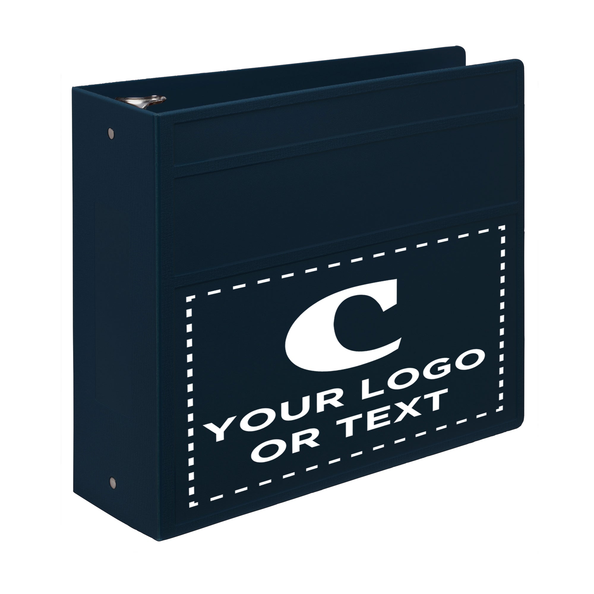 Custom 4-Inch Binder with Logo – Heavy Duty Side-Opening