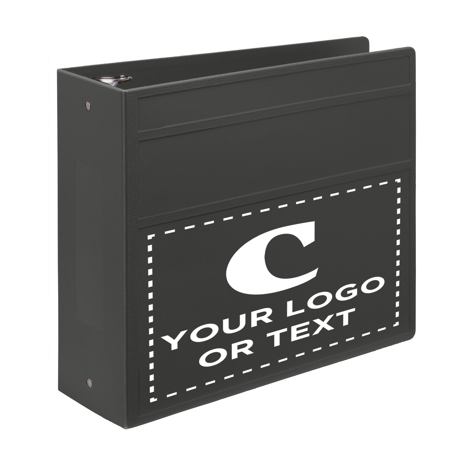 Custom 4-Inch Binder with Logo – Heavy Duty Side-Opening
