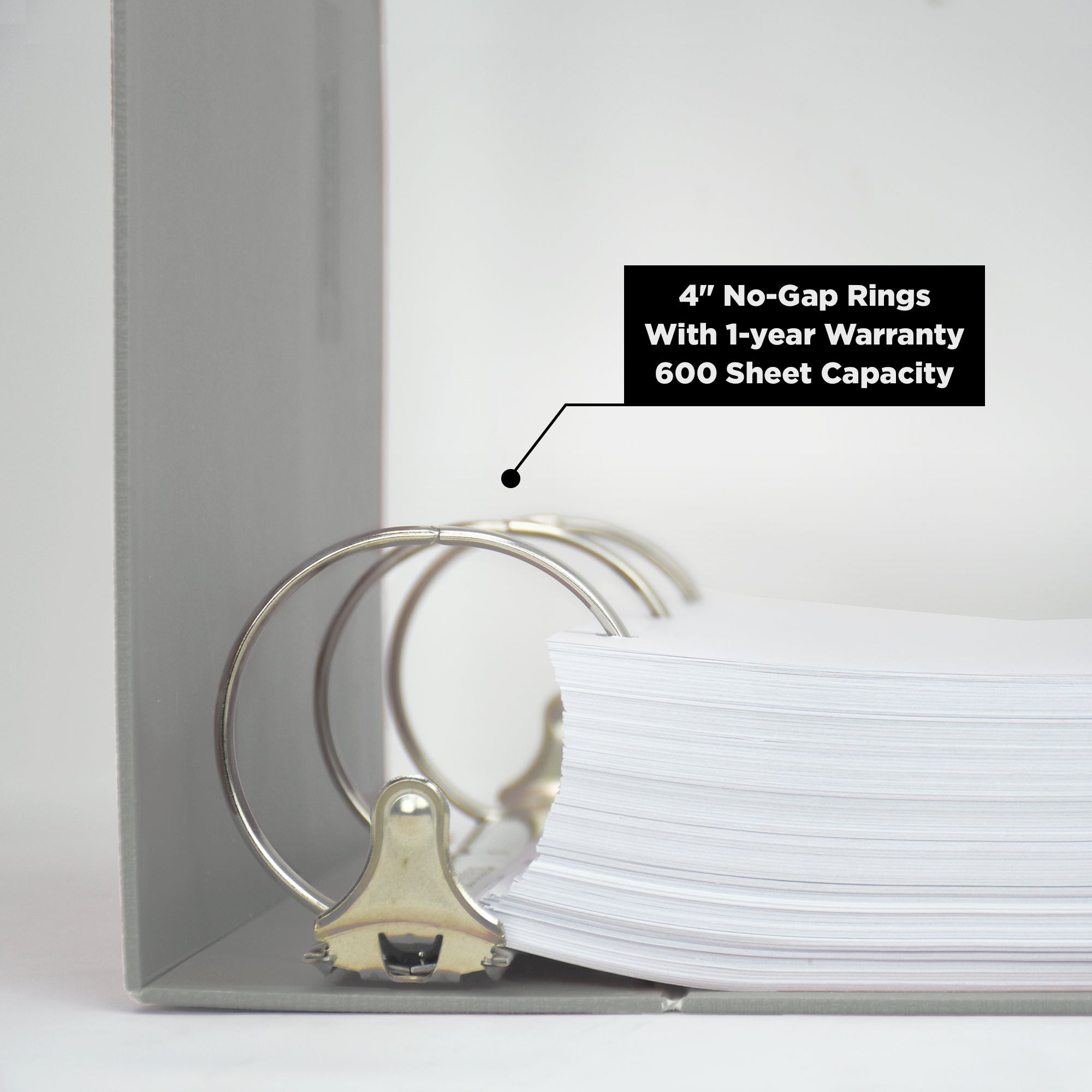 Heavy Duty Medical Administration Record (MAR) 3-Ring Binder – Side Opening