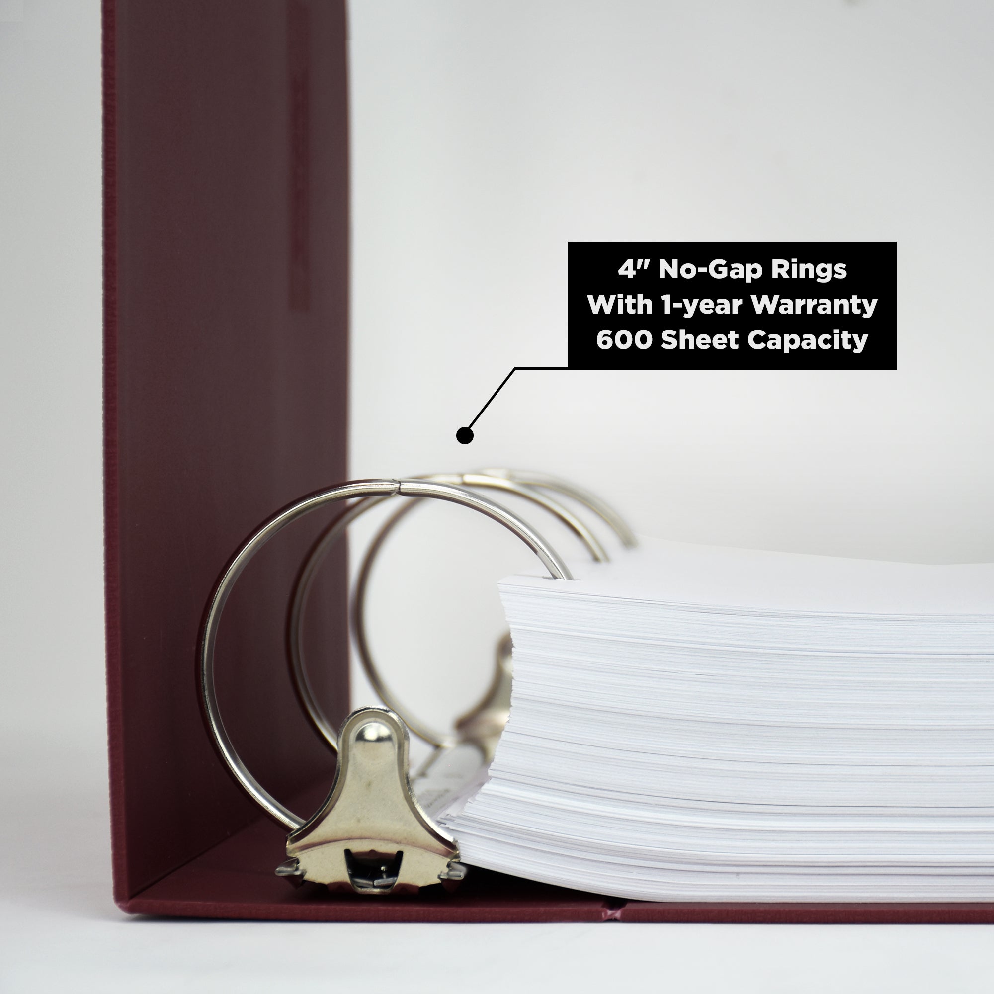 Heavy Duty Medical Administration Record (MAR) 3-Ring Binder – Side Opening