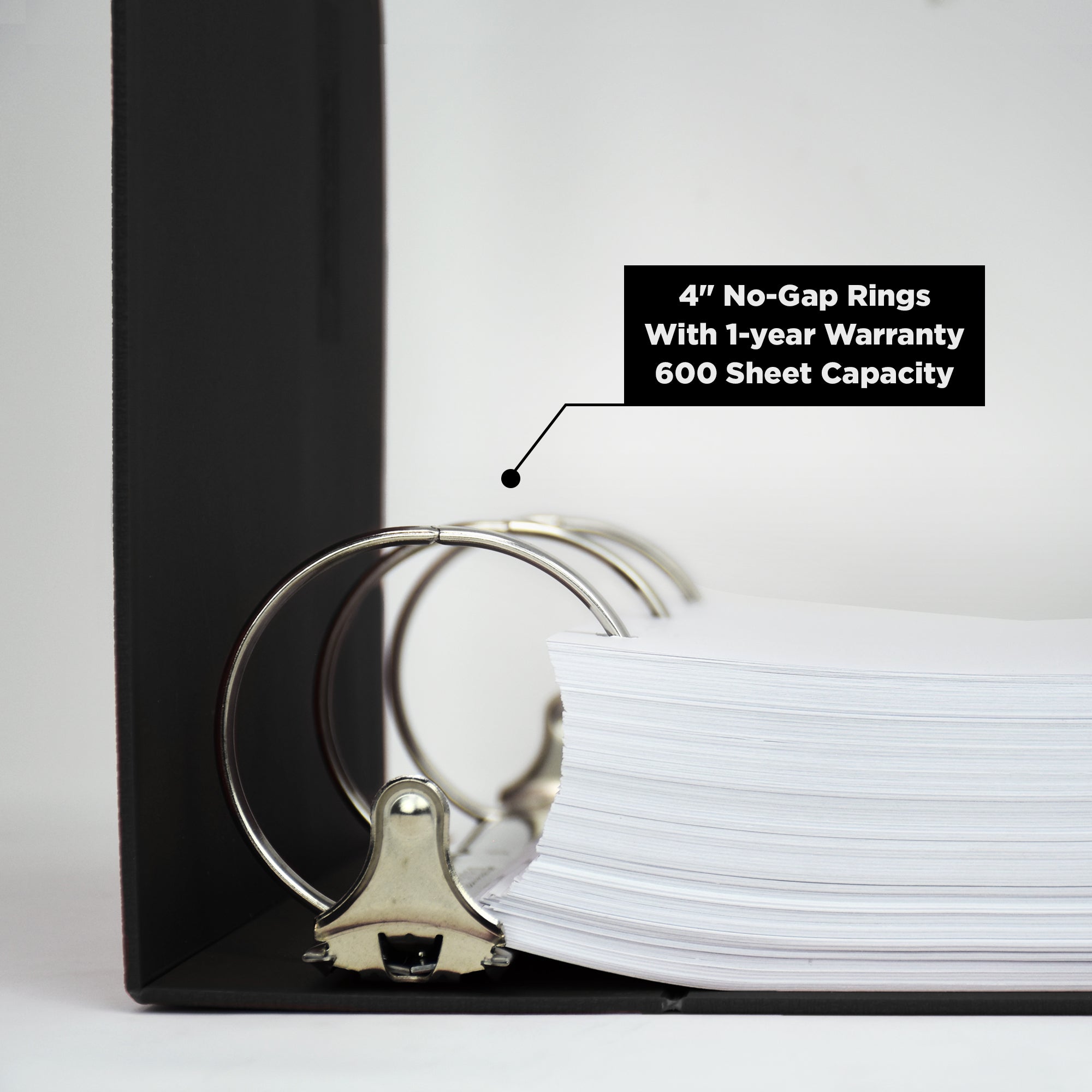 Heavy Duty 3-Ring Binder for Policy Manuals – Side Opening