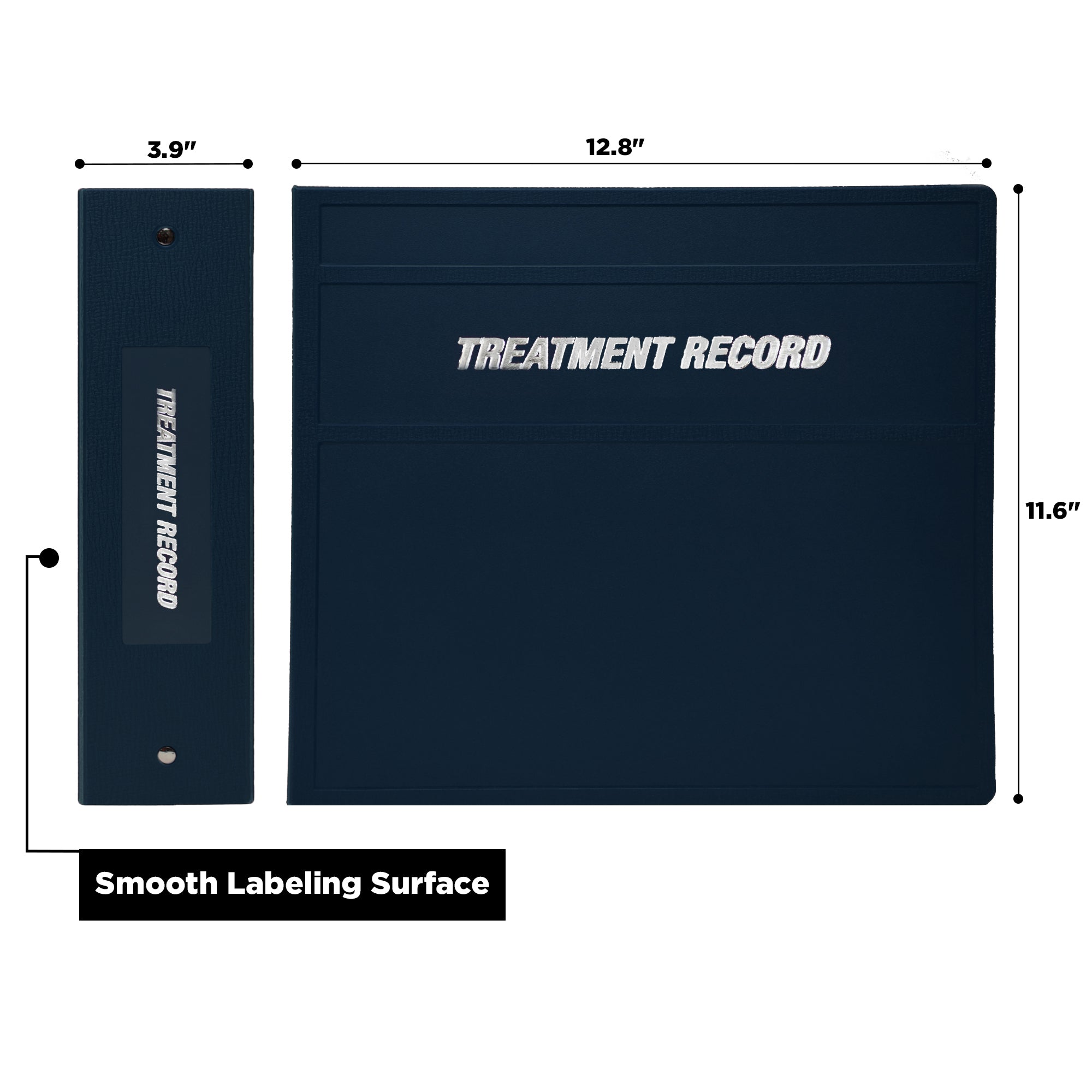 Heavy Duty Ring Binder for Treatment Administration Records (TAR) Manuals – Side Opening