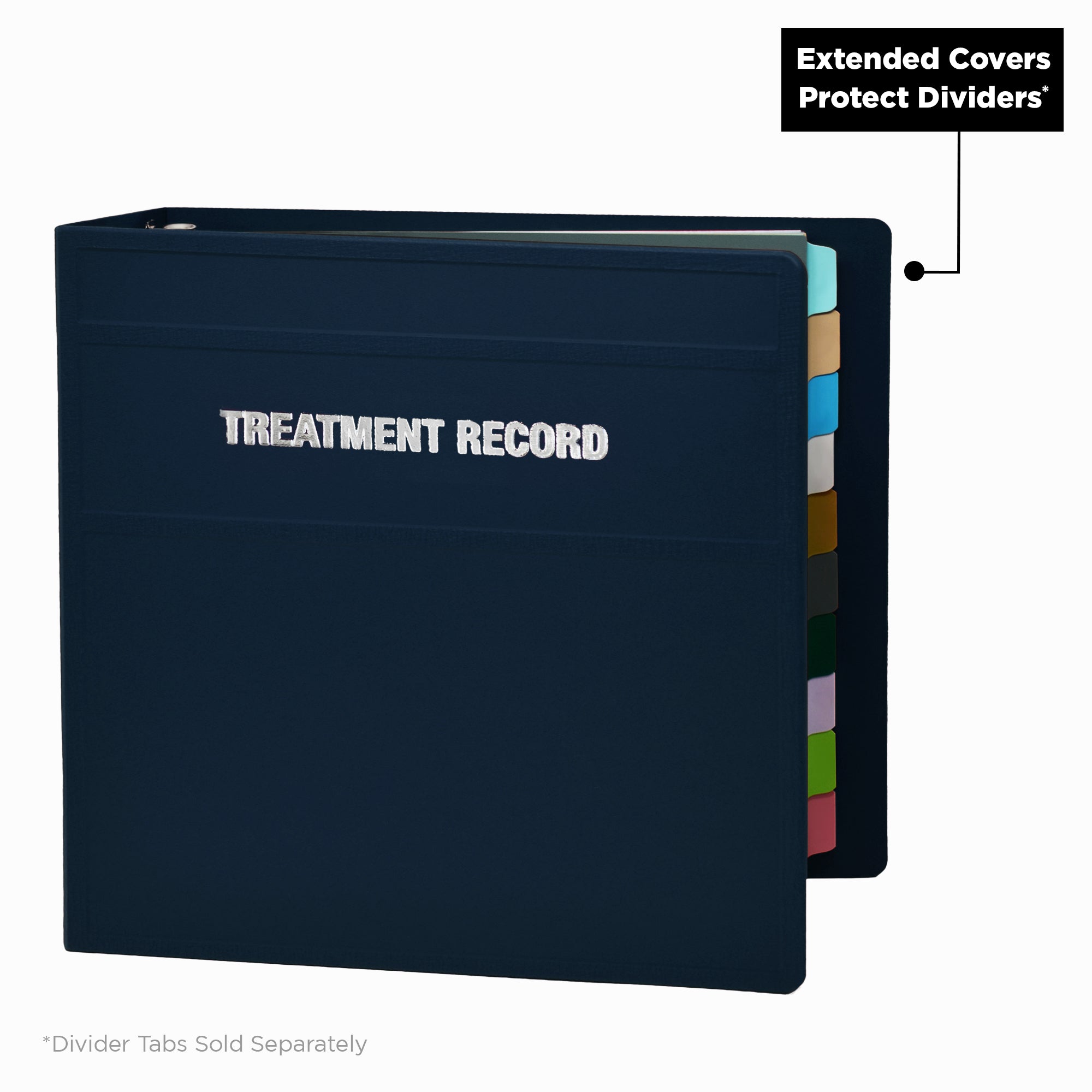 Heavy Duty Ring Binder for Treatment Administration Records (TAR) Manuals – Side Opening