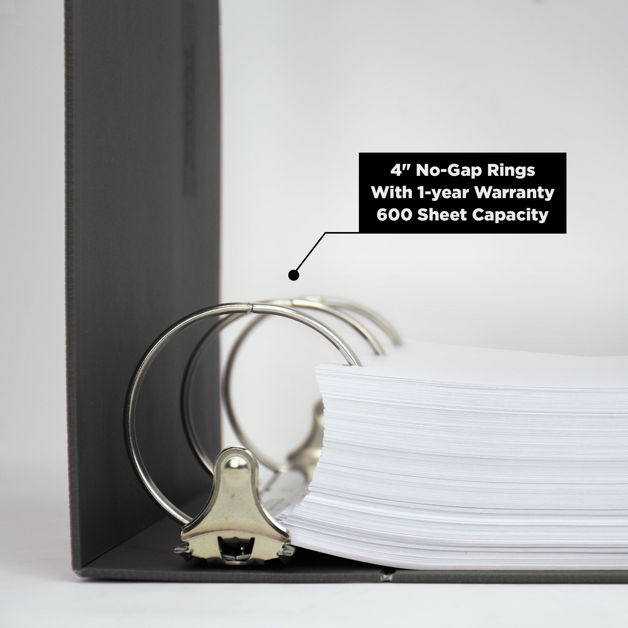 Heavy Duty Medical Administration Record (MAR) 3-Ring Binder – Side Opening