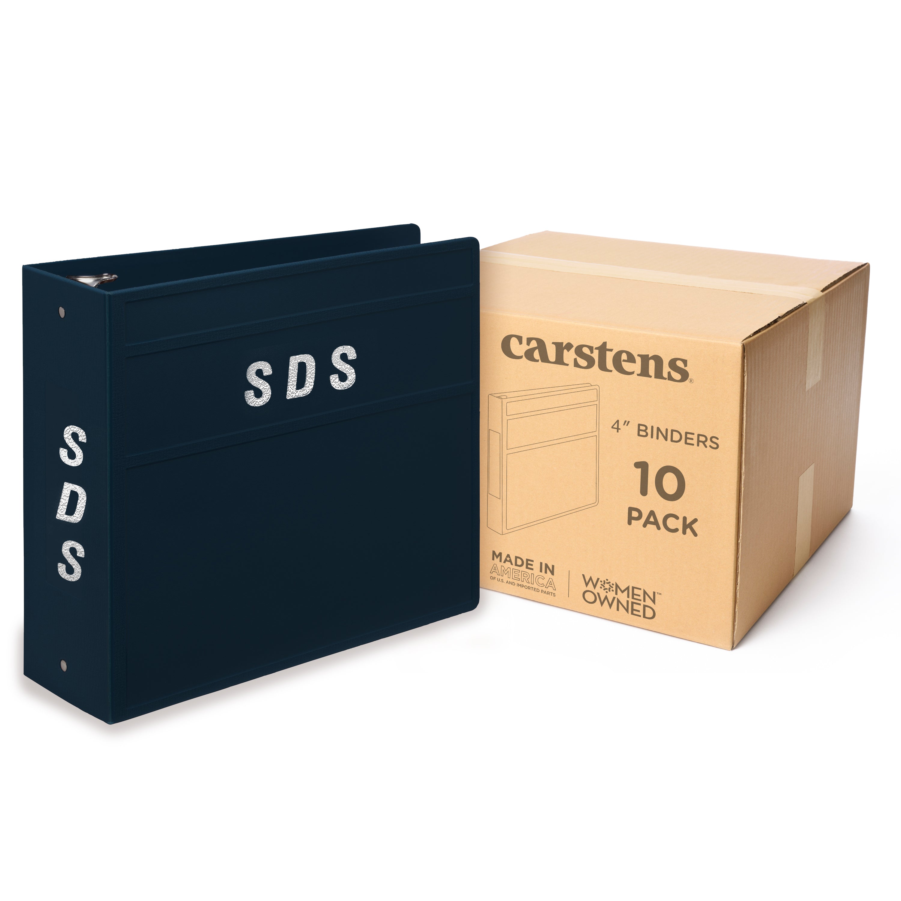 Heavy Duty 3-Ring Binder for Safety Data Sheets (SDS) – Side Opening