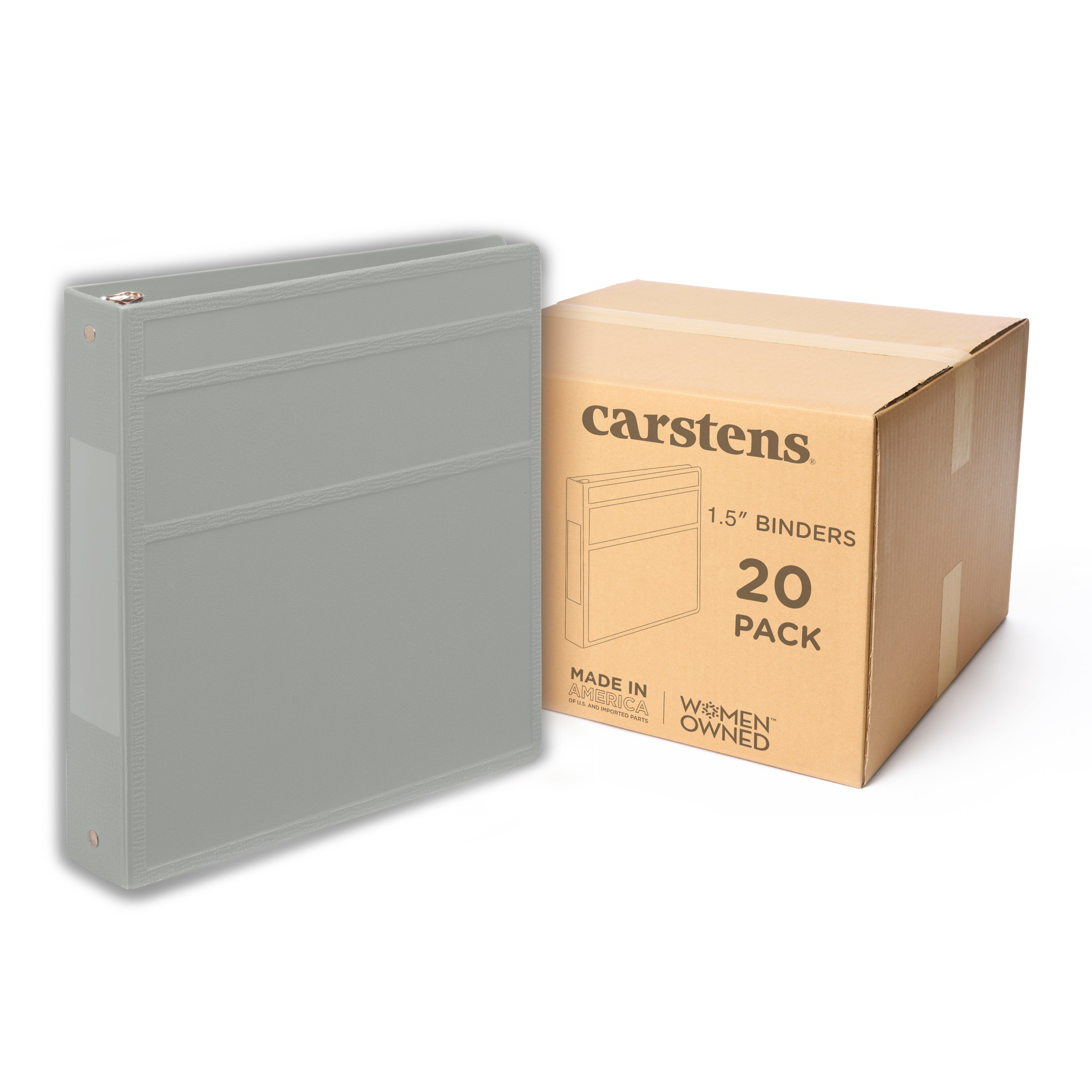 1.5 Inch Heavy Duty 3-Ring Binder for Medical Charting – Side Opening