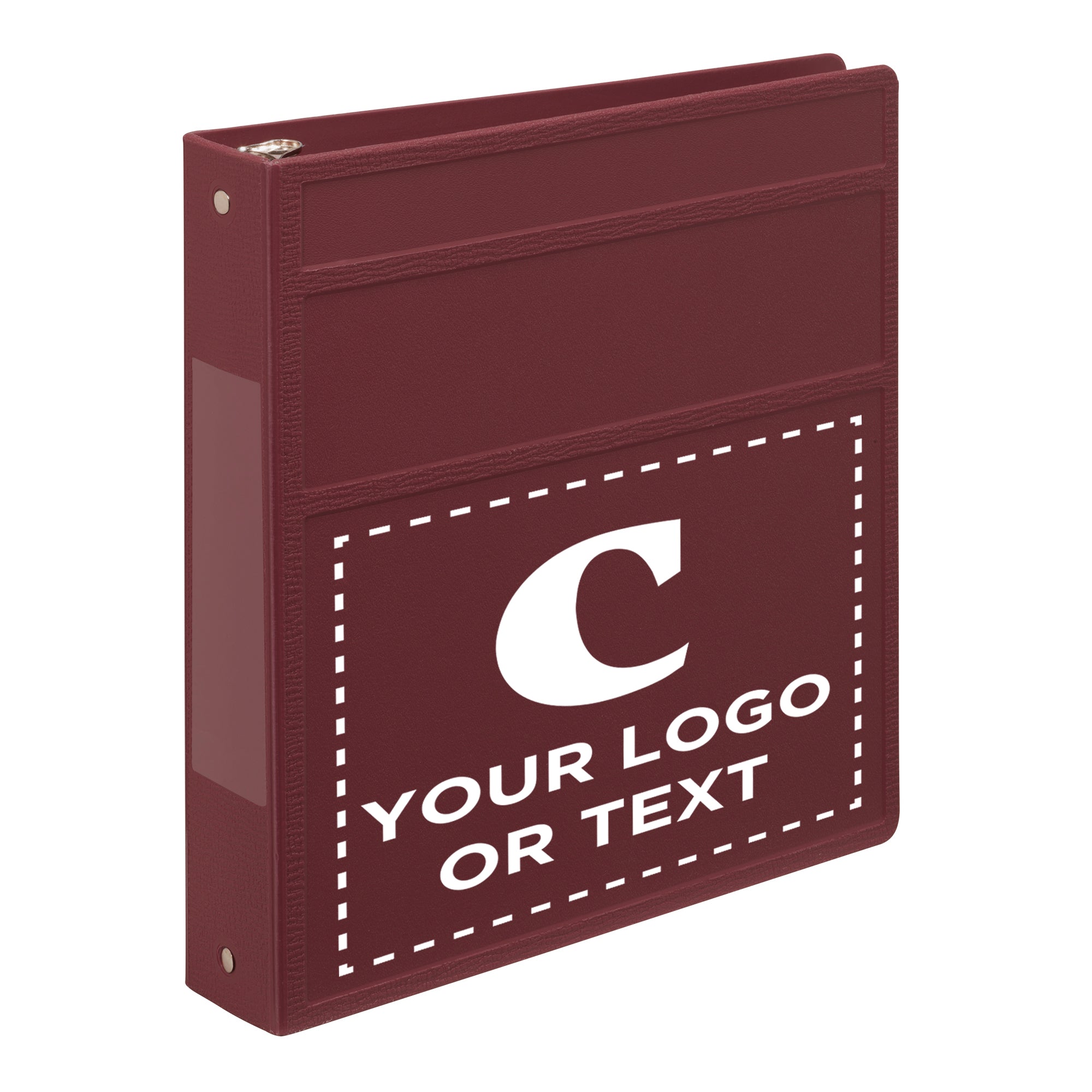 Custom 1.5-Inch Binder with Logo – Heavy Duty Side-Opening